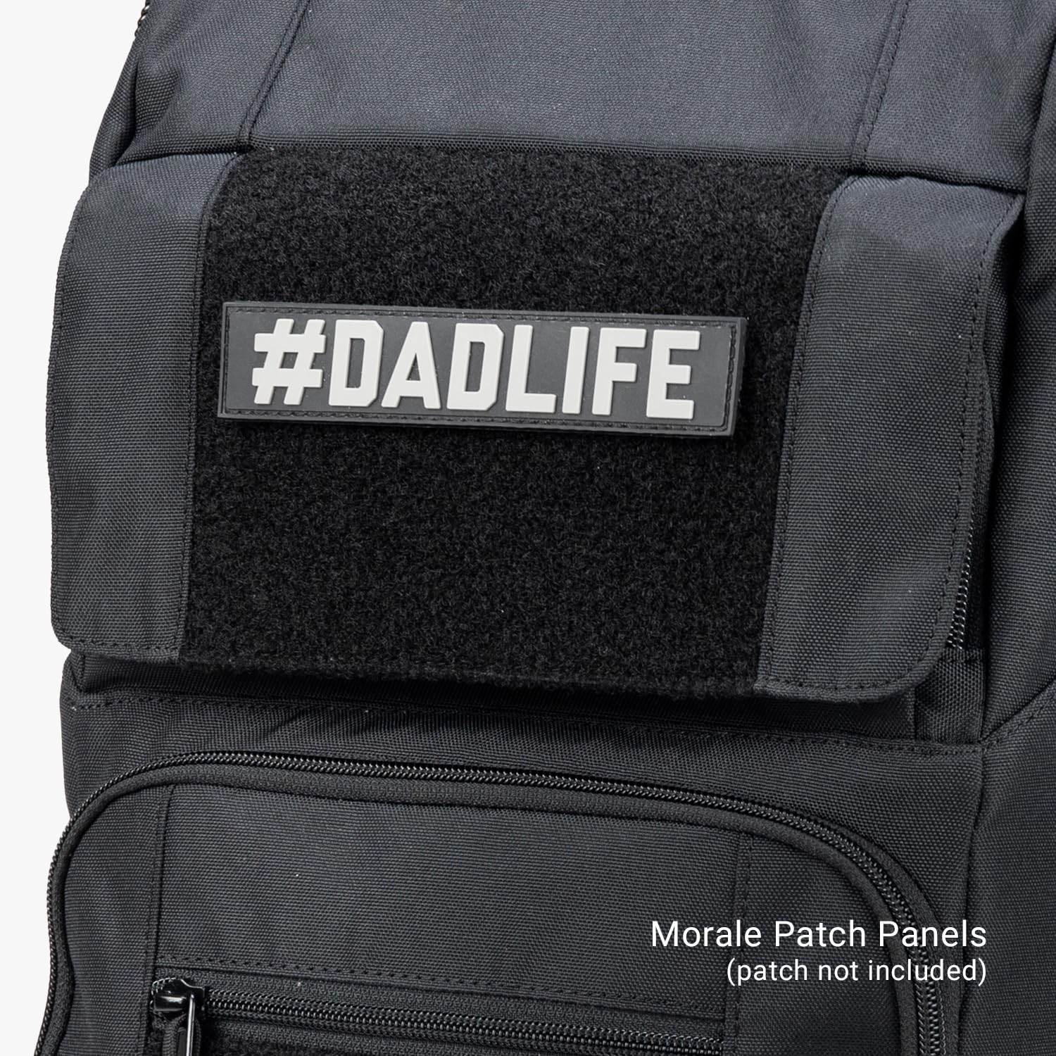 Tactical Diaper Backpack for Men - Waterproof Baby Gear with Changing Pad, Multiple Pockets & Durable Design - Perfect for Travel, Hiking & Everyday Use (Black)