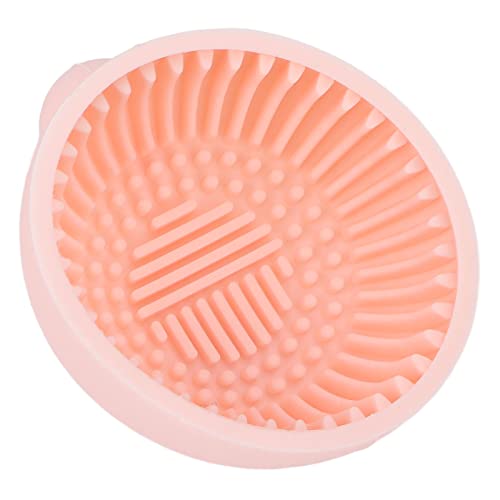 Best Makeup Brush Cleaner Bowl - Non-Slip Skinfriendly Cosmetic Brush Washer for Home & Travel - Perfect for Makeup Artists & Beauty Enthusiasts - Use for Daily Brush Cleaning & Professional Makeup Kits