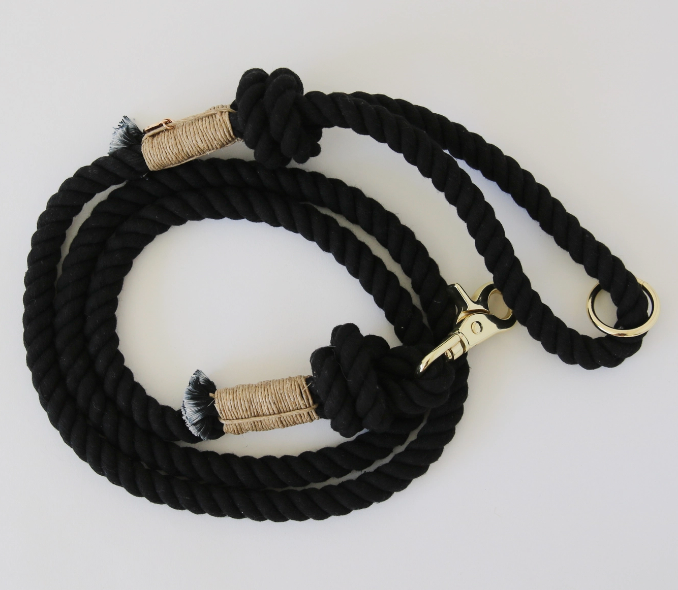 **Furlou Durable Rope Dog Leash - Strong & Adjustable Pet Walking Lead for Small Medium Large Dogs - Perfect for Outdoor Adventures, Training & Daily Walks**