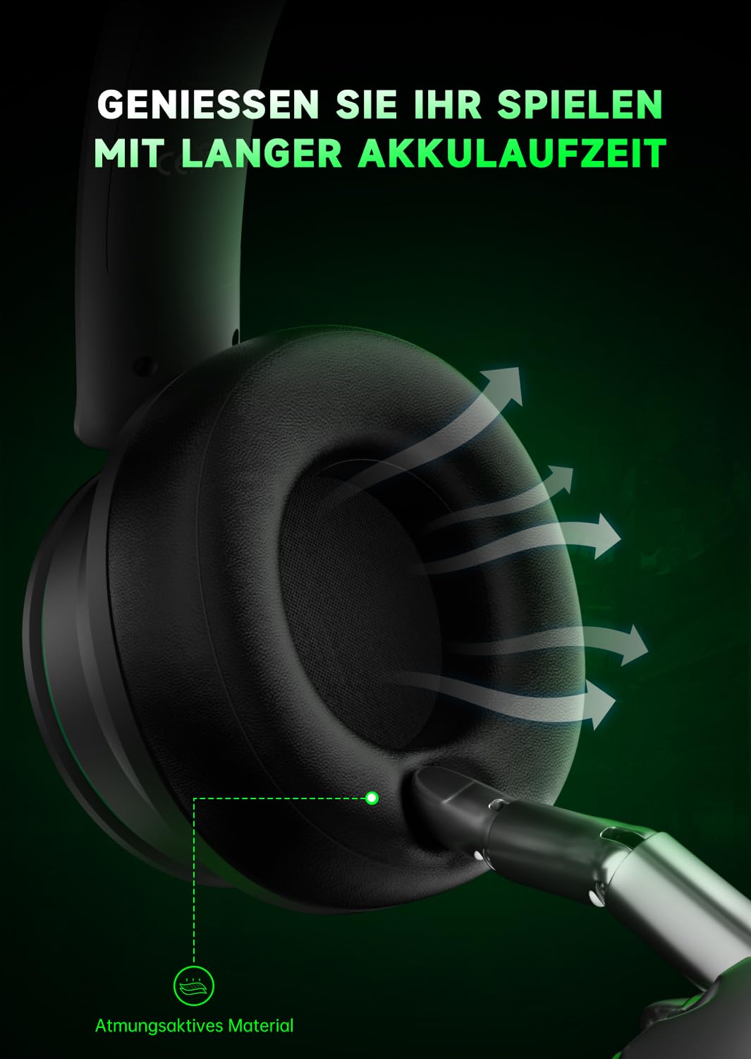 Wireless Gaming Headset for Xbox Series X|S, Xbox One, PS5, PS4, PC - Bluetooth 5.3 Over-Ear Headphones with Noise Cancelling Mic | Perfect for Competitive Gaming, Streaming & Online Chat