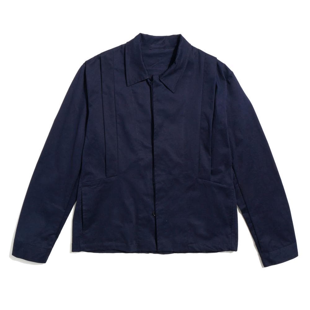 Base London Blue Utility Jacket for Men - Stylish Navy Water-Resistant Outdoor Coat | Perfect for Hiking, Travel & Casual Wear