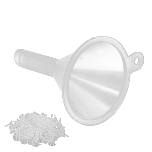 Small Dispensing Funnel for Perfume Making - White Separatory Funnel for Essential Oils, Sand Art & Powder Dispensing | DIY Perfume Samples, Craft Projects & Science Experiments