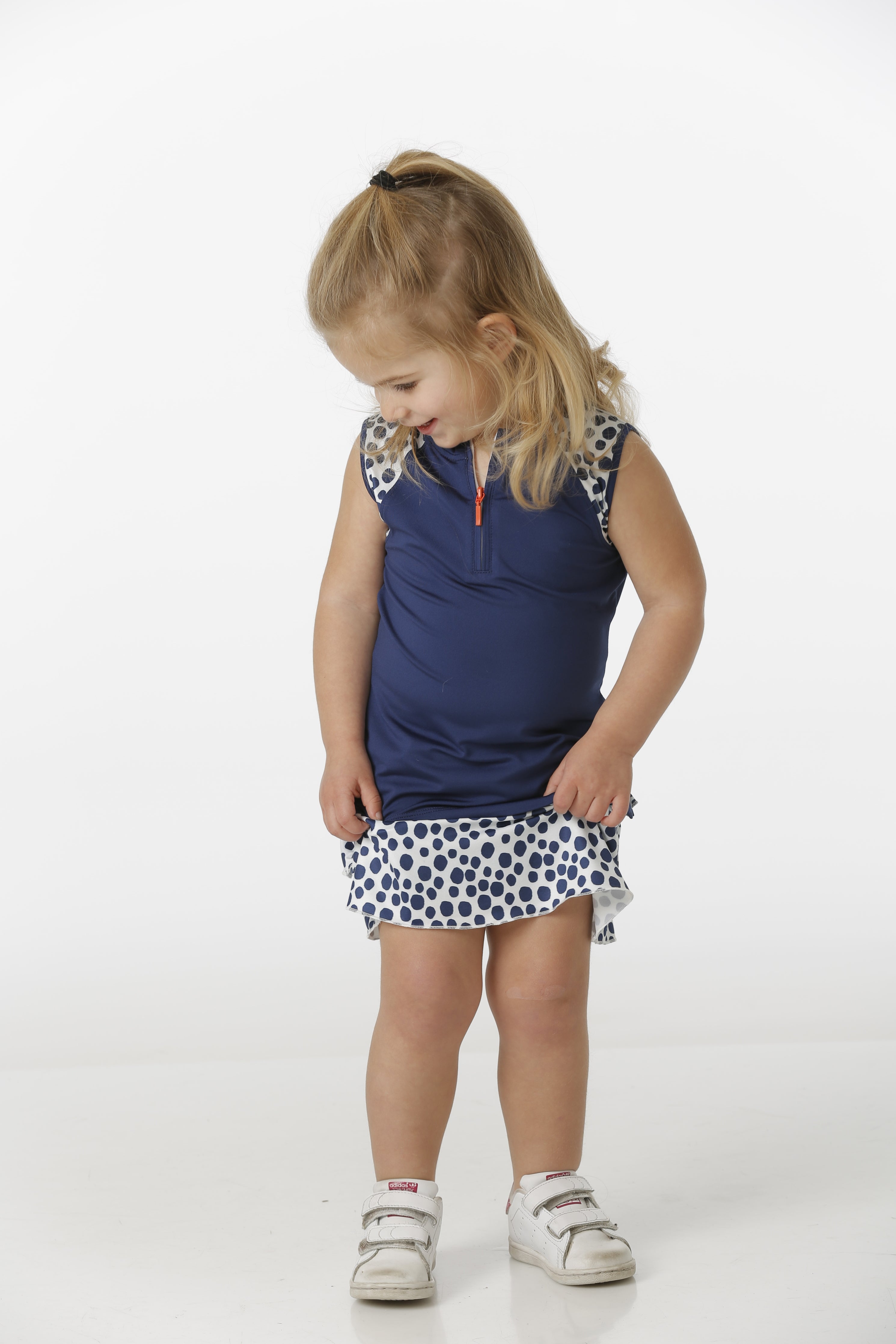Hallie Toddler Girls' Polo Shirt - Soft Cotton Short Sleeve Top for Baby Girls - Perfect for Playdates, School & Family Outings