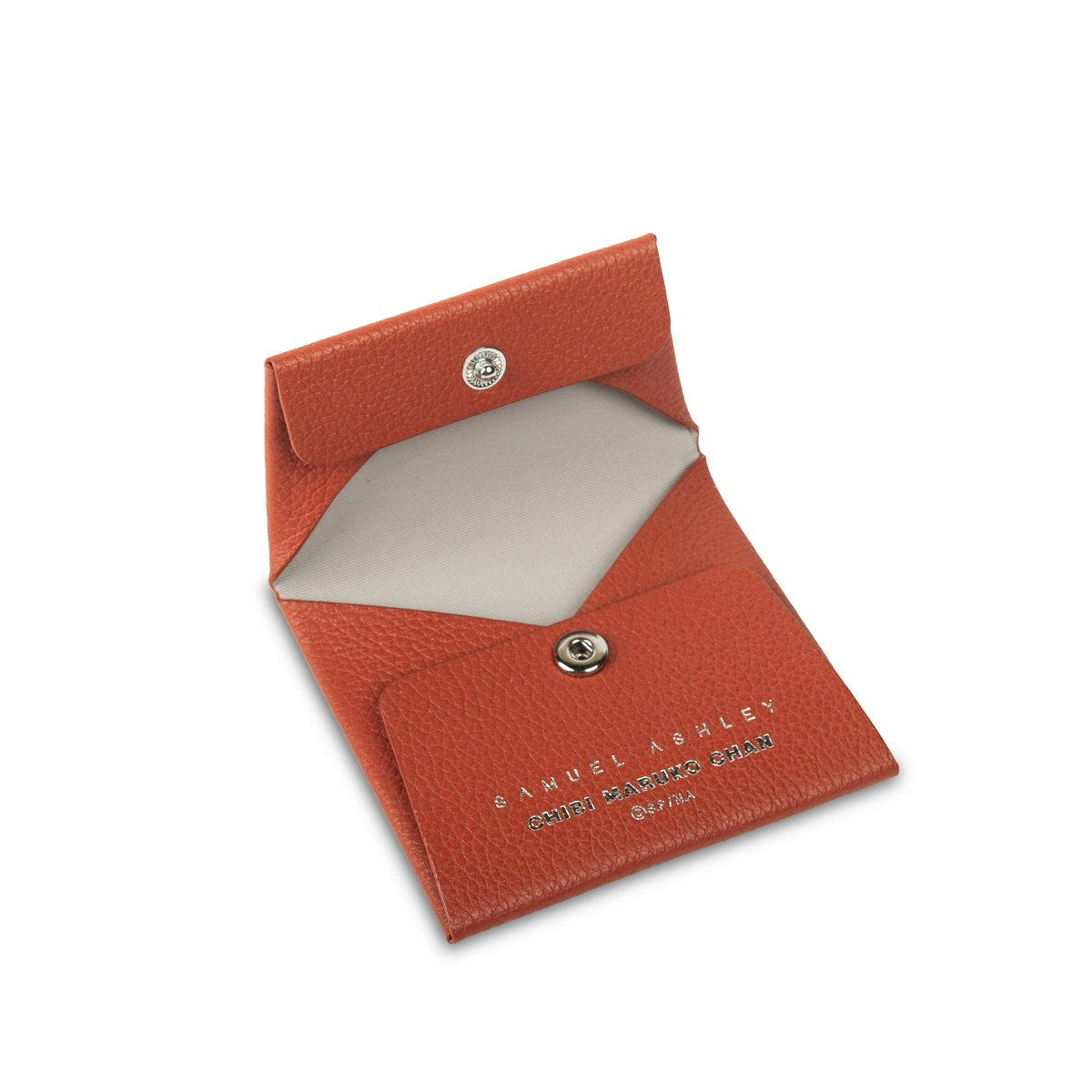 Samuel Ashley x Chibi Maruko Chan Genuine Leather Coin Purse - Stylish Wallet for Women, Girls & Anime Fans - Perfect for Collecting Coins, Tokens & Small Treasures