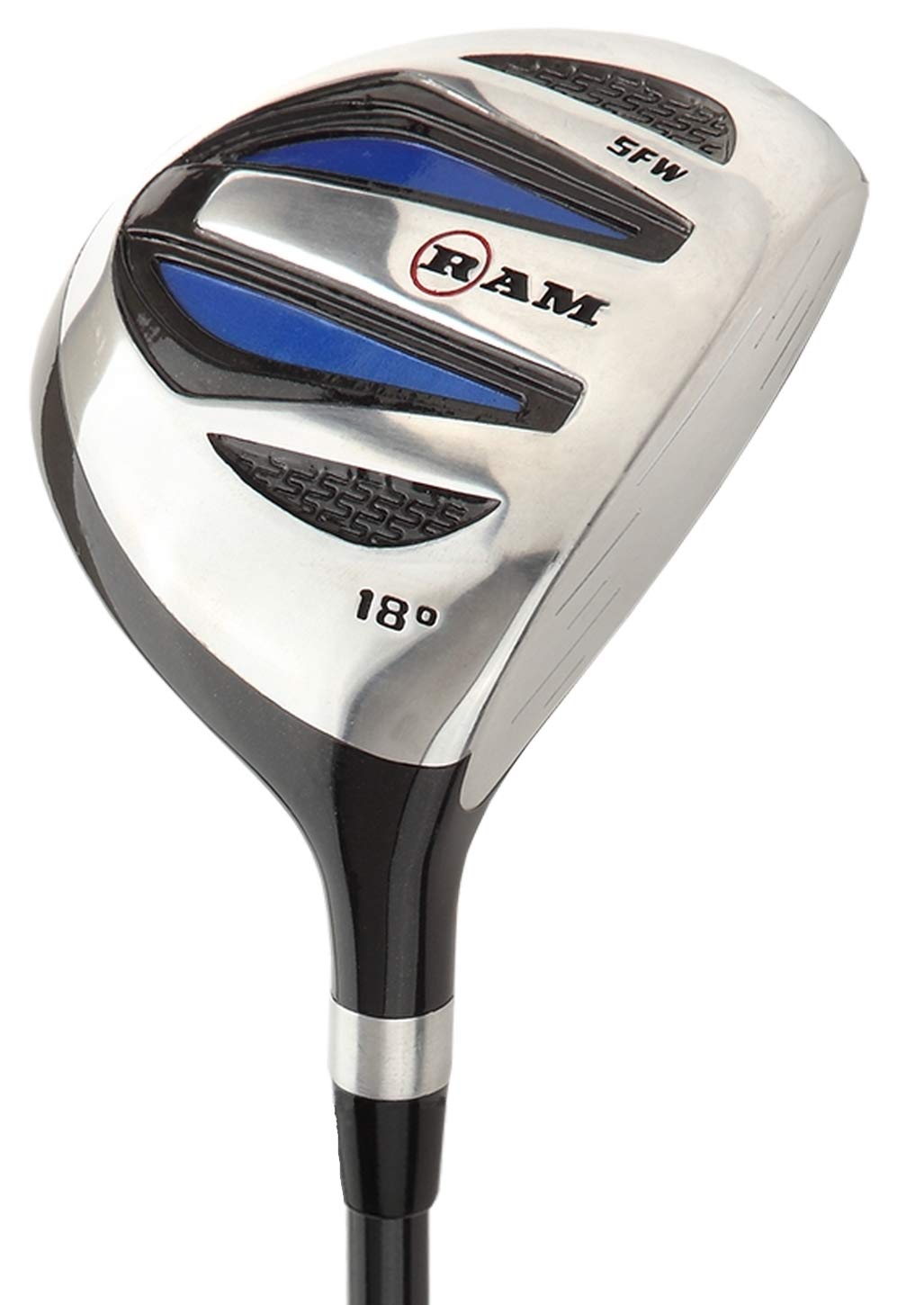 Ram Golf EZ3 Men's Wood Set - Driver, 3 & 5 Wood with Headcovers - Perfect for Driving Range and Course Play