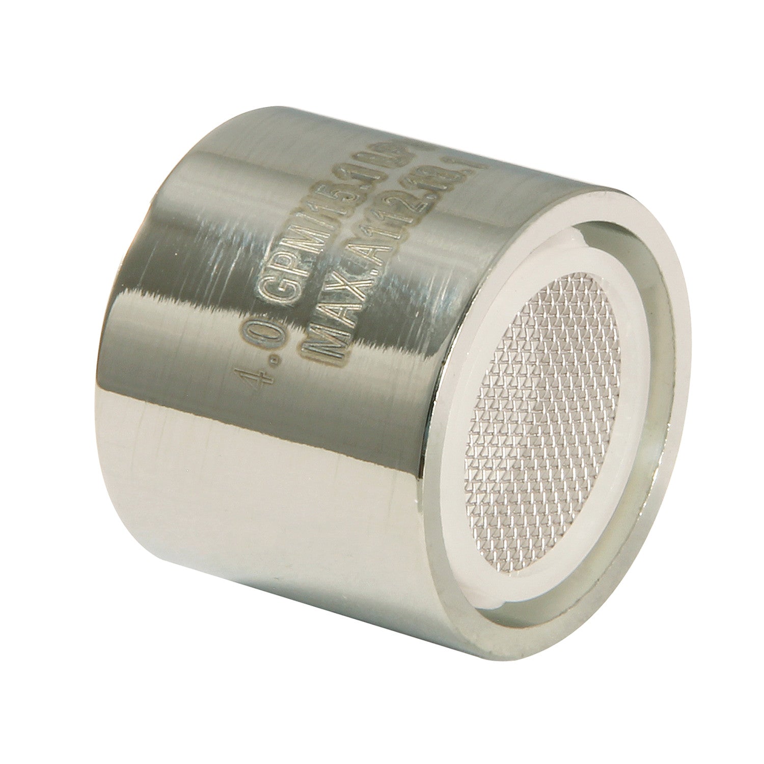 Cal Green KSSA4106 4.0 GPM Female Water Saving Aerator in Polished Nickel - Perfect for Kitchen Sink, Bathroom Faucet & RV Water Conservation