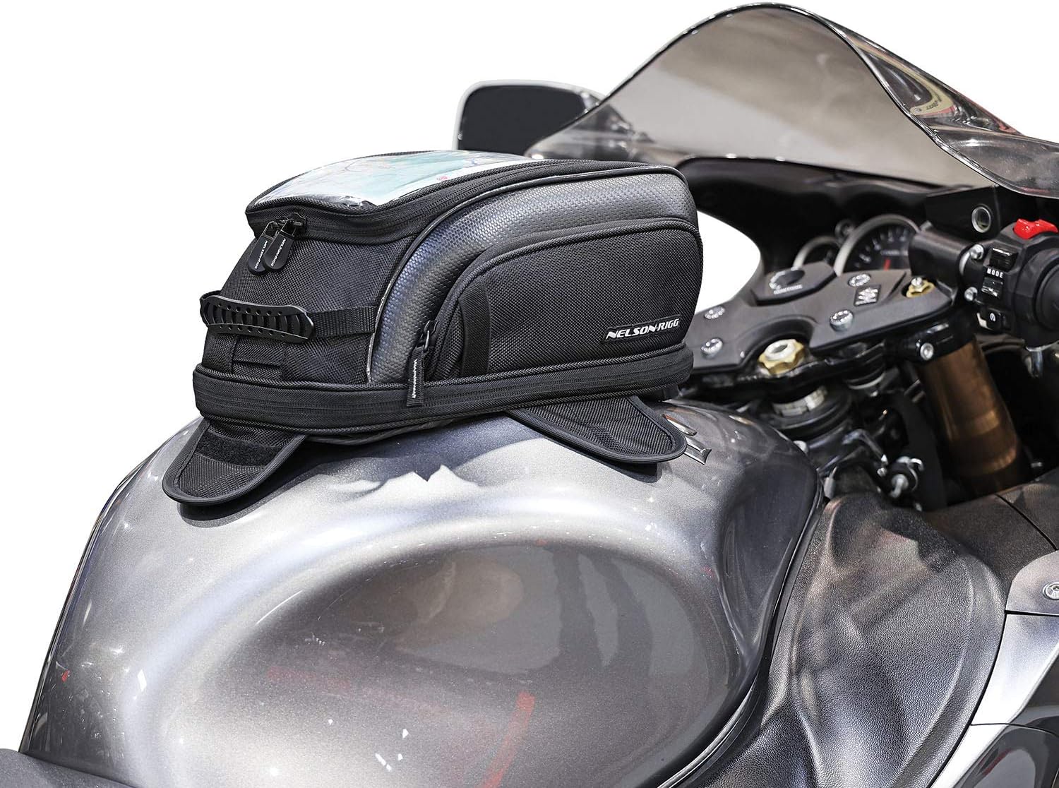 Commuter Tank Bag CL 1100s - Waterproof Motorcycle Gas Tank Bag with USB Port for Phone Charging - Perfect for Daily Commuting, Road Trips & Adventure Riding