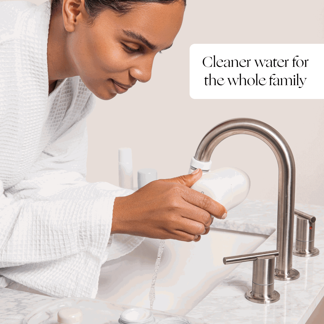 2 Pack Faucet Water Filter Cartridge - Replacement for Clean Drinking Water - Perfect for Kitchen, Bathroom, and RV Use