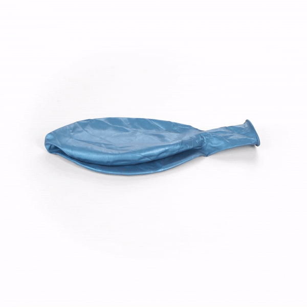 Metallic Blue Latex Balloons - 36 Inch Party Balloons (10 Count Box) for Birthday, Wedding & Baby Shower Decorations