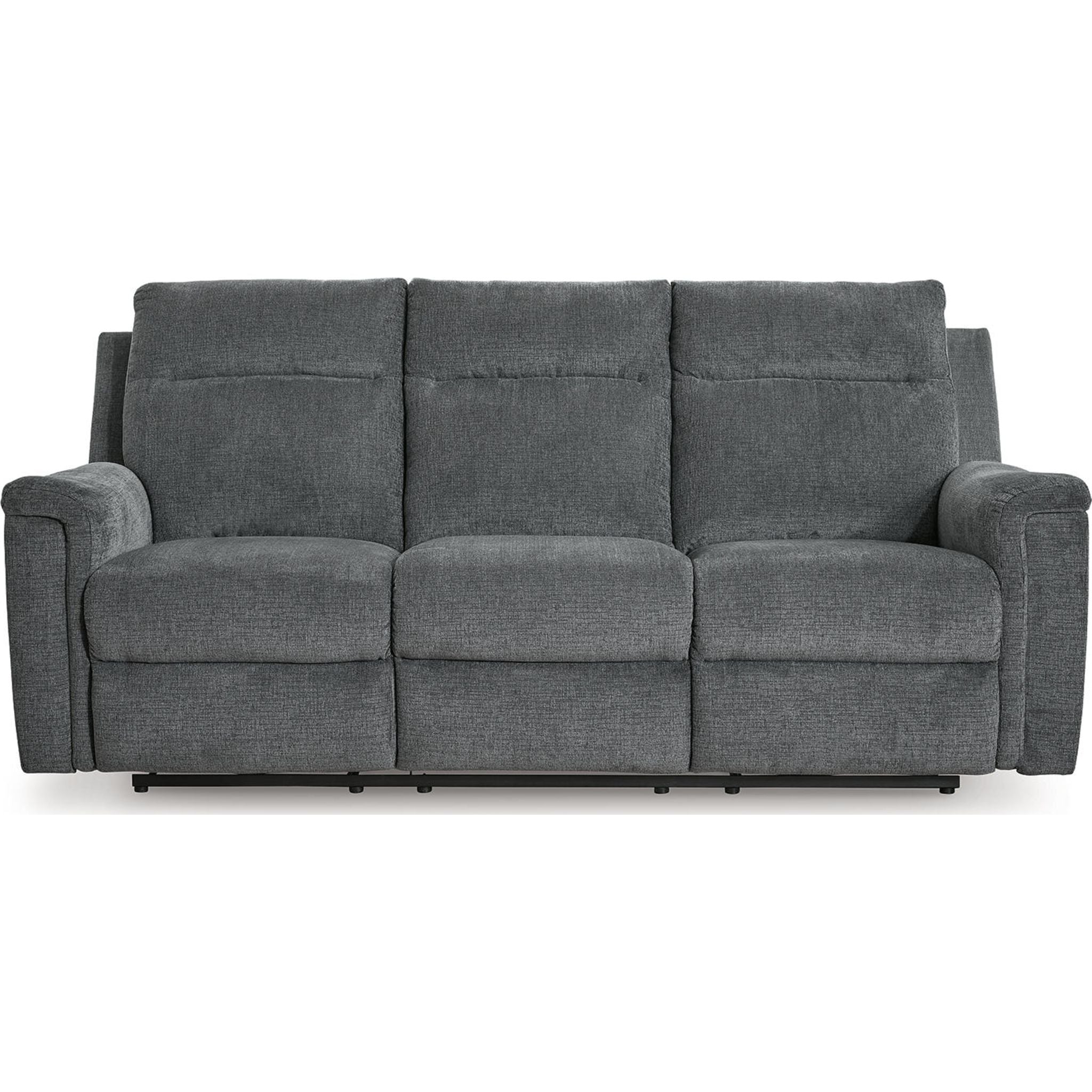 Barnsana Power Reclining Sofa - Electric Recliner Couch with USB Charging & Cup Holders | Modern Living Room Furniture for Home Theater & Relaxation