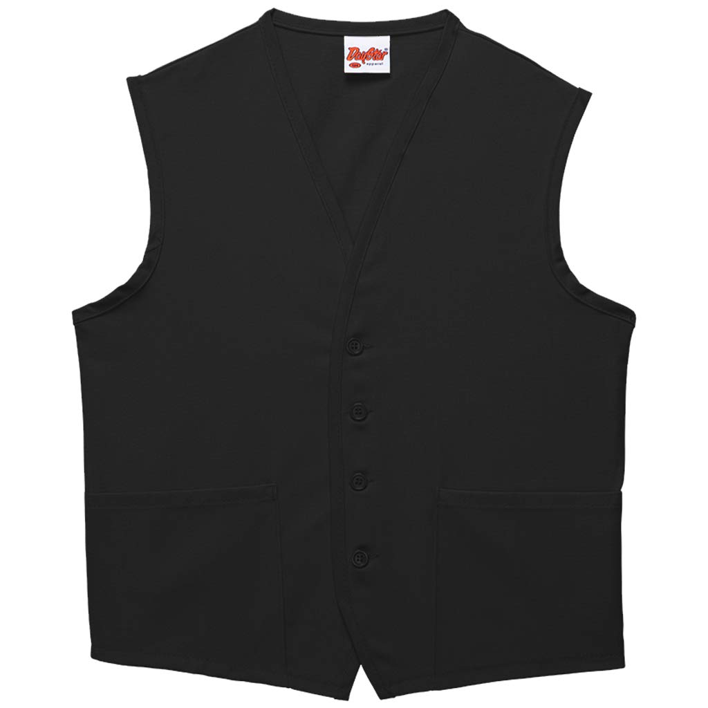 DayStar Apparel 742 Two Pocket Button Unisex Vest (6 Pack) - Comfortable Workwear for Men & Women - Perfect for Outdoor Activities, Construction, and Casual Wear