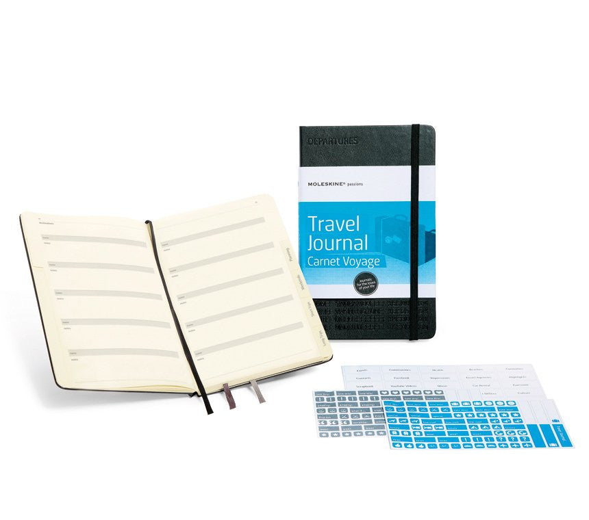 Moleskine Passion Journal - Large Black Hardcover Notebook for Writing, Sketching & Planning | Perfect for Artists, Students & Professionals