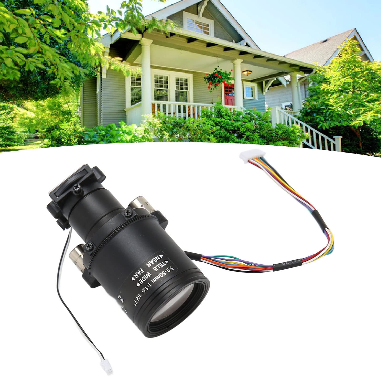 4MP Motorized Zoom Lens with Autofocus - HD IR Camera Lens for Action Cameras - Durable Aluminum Alloy Construction - Perfect for Outdoor Adventures, Sports & Surveillance