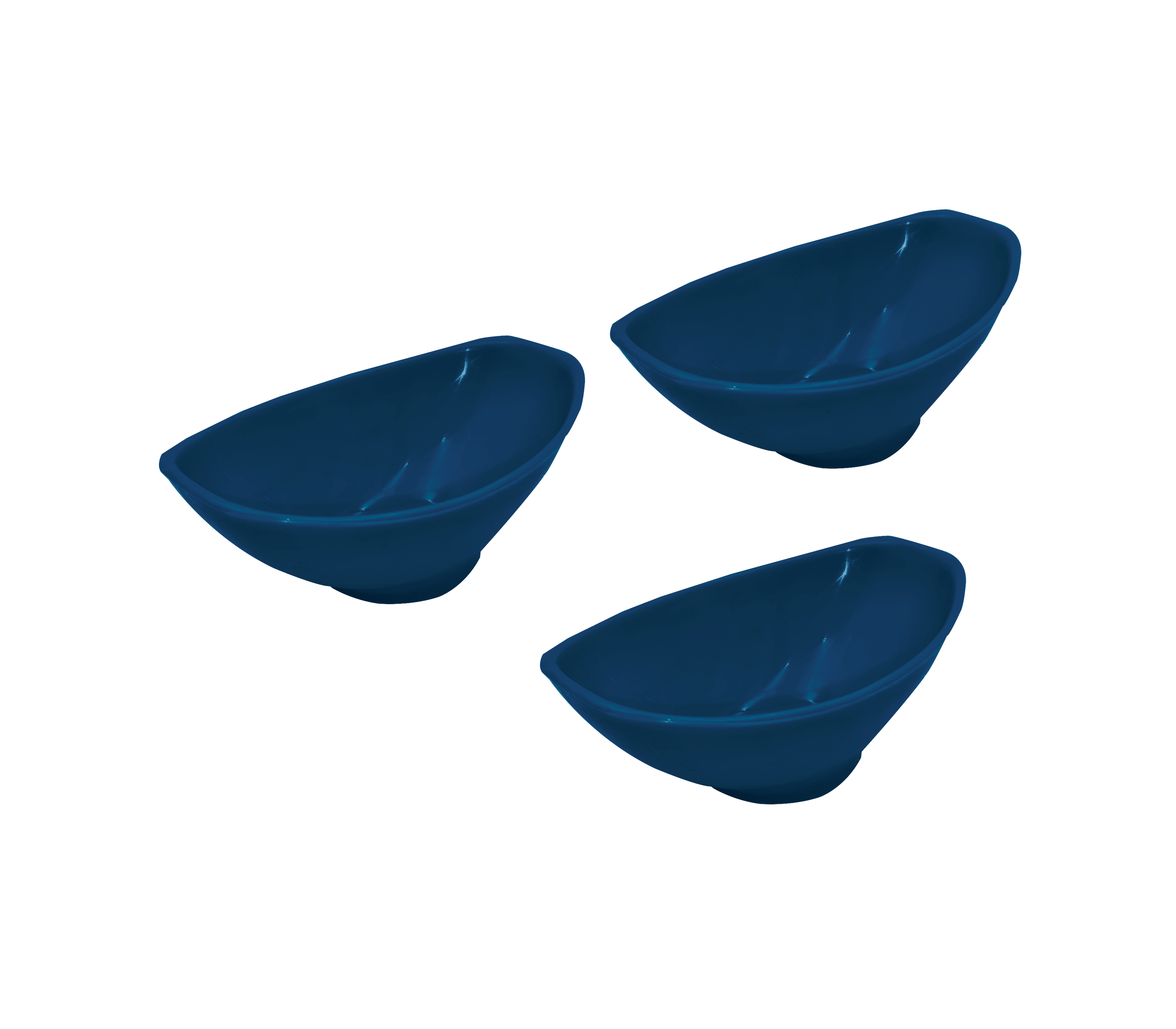 Small Oval Salad Bowl - Moserplas Canoe Serving Dish for Salads, Pasta, and Appetizers | Perfect for Dinner Parties and Family Gatherings