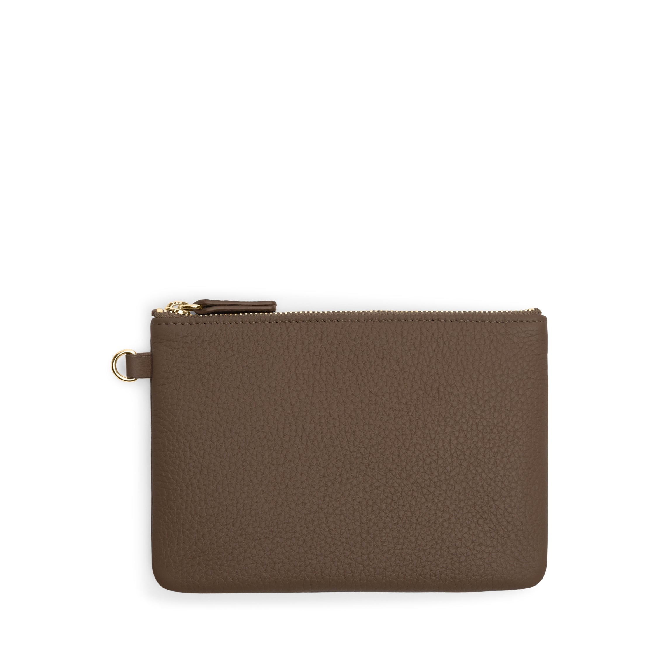 Elegant Cocoa Small Wristlet Pouch - Compact Crossbody Bag for Women, Perfect for Parties, Travel & Everyday Use
