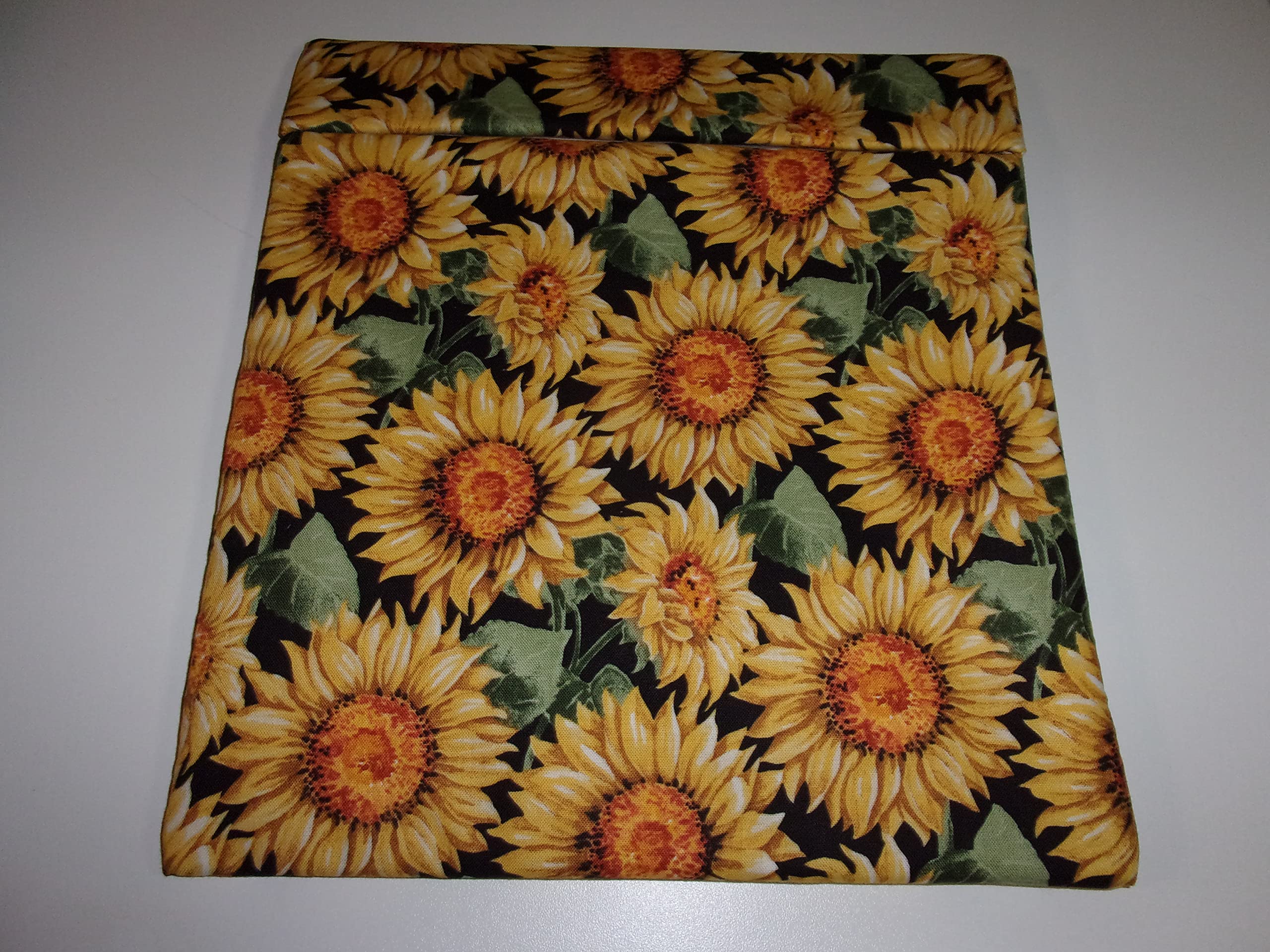 Microwave Potato Baking Bag - 100% Cotton Handmade Sunflower Design for Perfect Baked Potatoes | Reusable Kitchen Utensil for Easy Cooking & Meal Prep