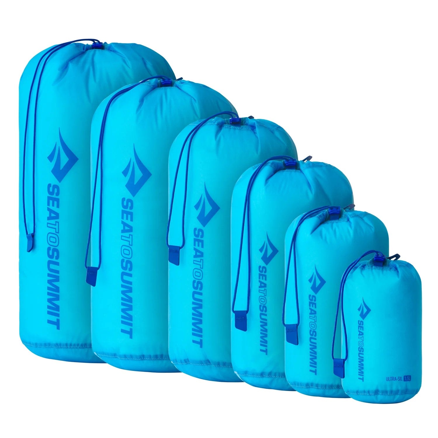 Sea to Summit Ultra Sil Stuff Sack - Lightweight Waterproof Compression Sack for Camping, Hiking & Backpacking Gear Storage