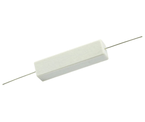 220 Ohm 10W High Wattage Ceramic Resistor 5% Tolerance Axial Lead - Ideal for Power Supplies, Amplifiers & Electronic Circuits