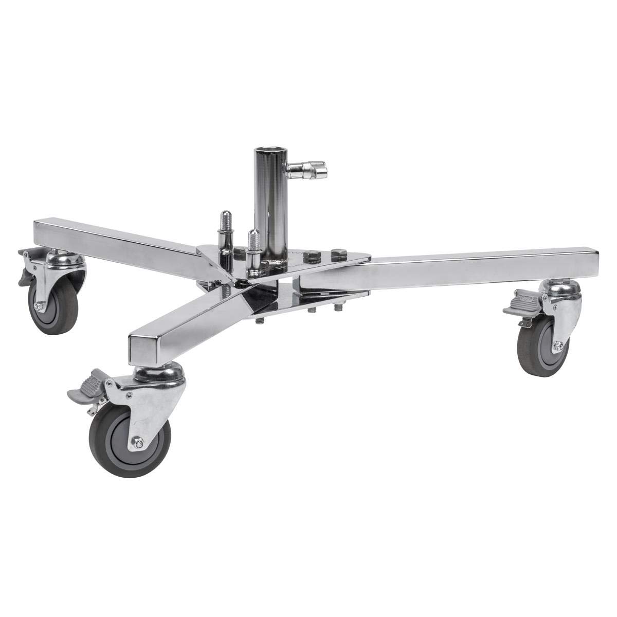 Flashpoint Runway Stand Base - Heavy Duty Studio Light Stand for Photography & Video - Perfect for Backdrops, Lighting Equipment, and Studio Setups