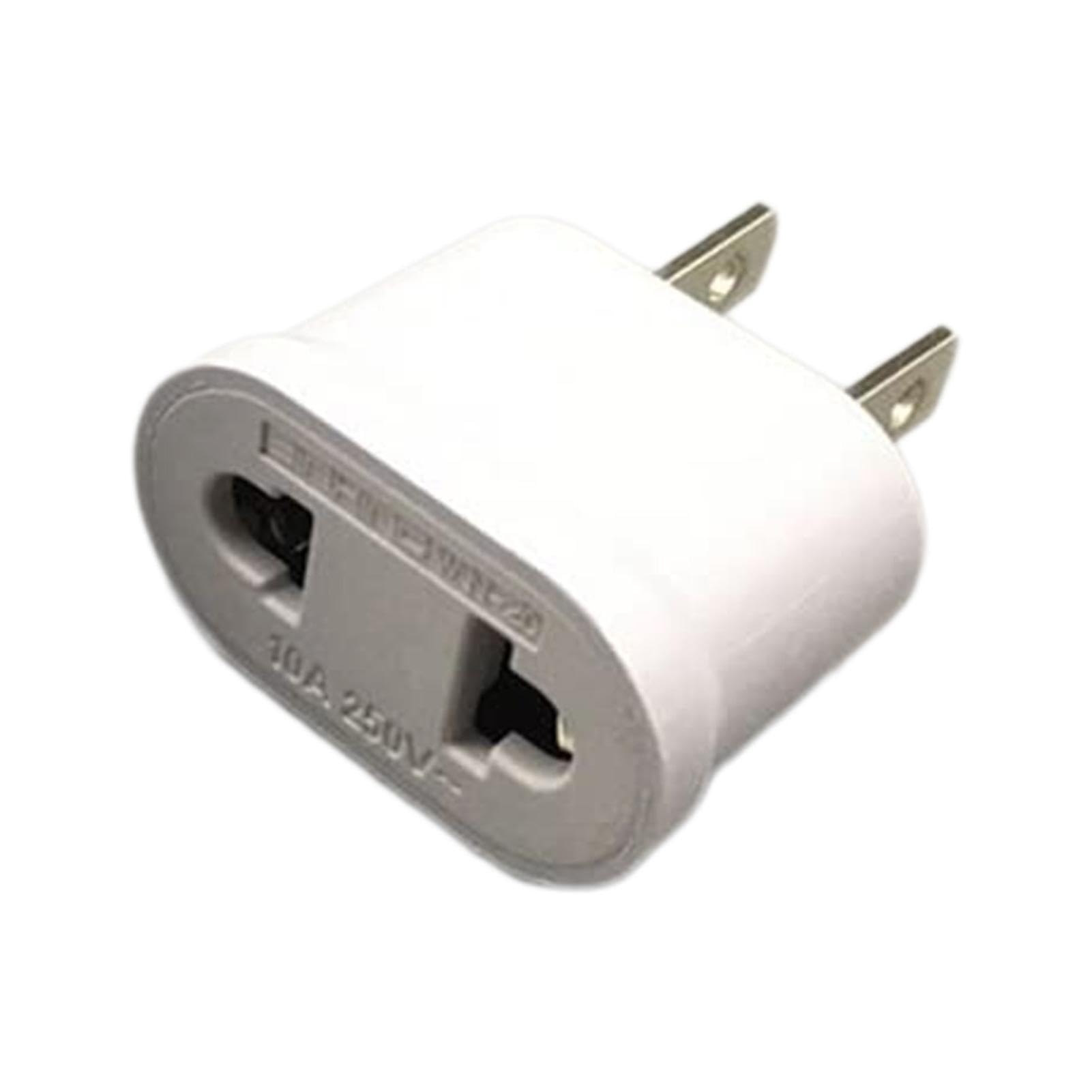 Universal Travel Plug Adapter - Worldwide Compatible Power Converter with US Standard Charger | Compact & Flameproof Design for Europe, Asia, Australia | Ideal for Business Travel, Vacations & International Trips | Charge Laptops, Phones & Devices Anywhere