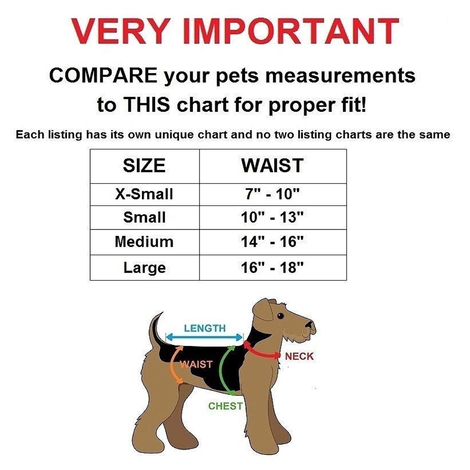 Reusable Washable Dog Diapers for Small Breeds - 2 Pack for Home & Travel