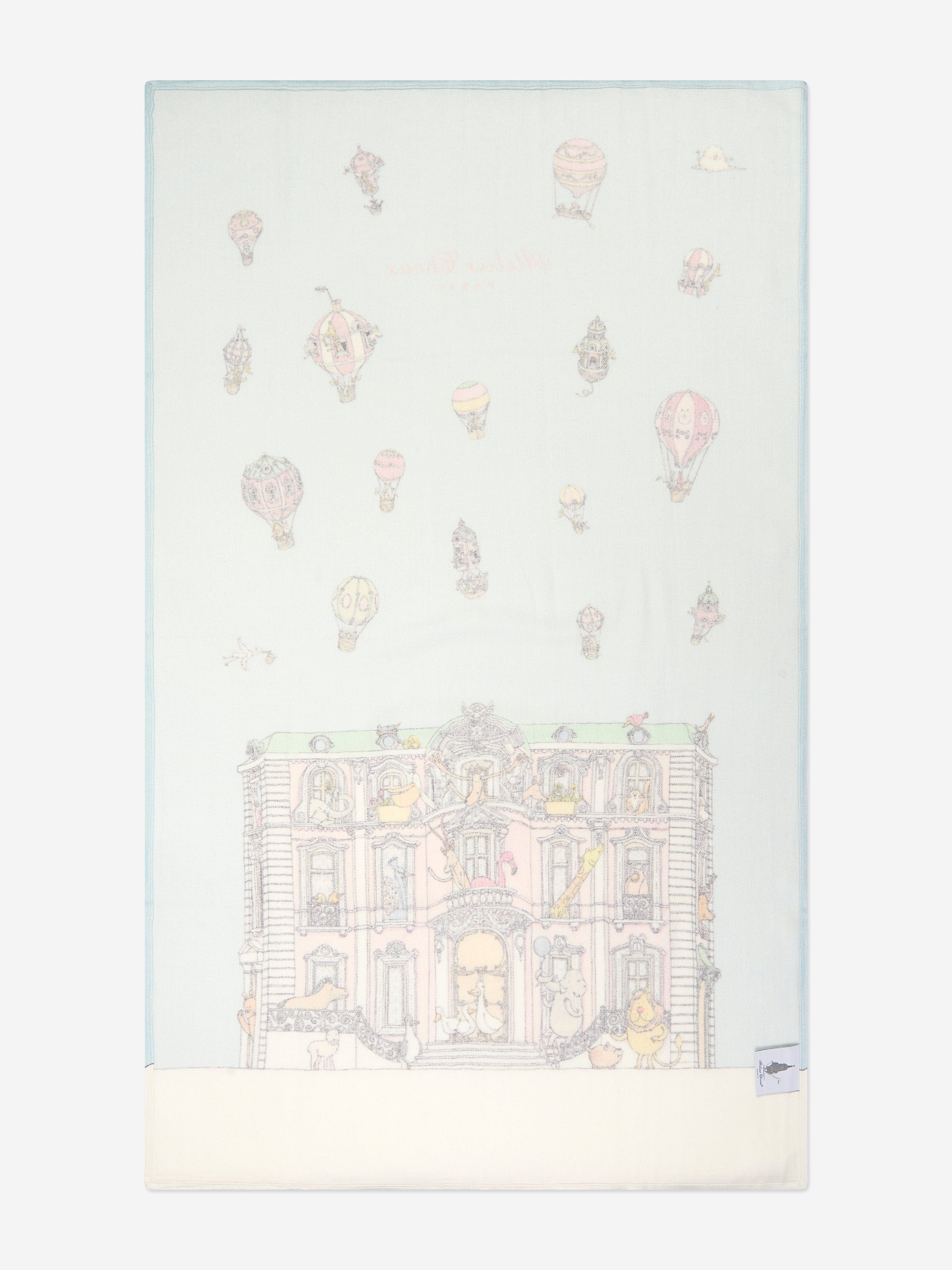 Luxury Atelier Choux Baby Cashmere Monceau Blanket - Soft Pink 47