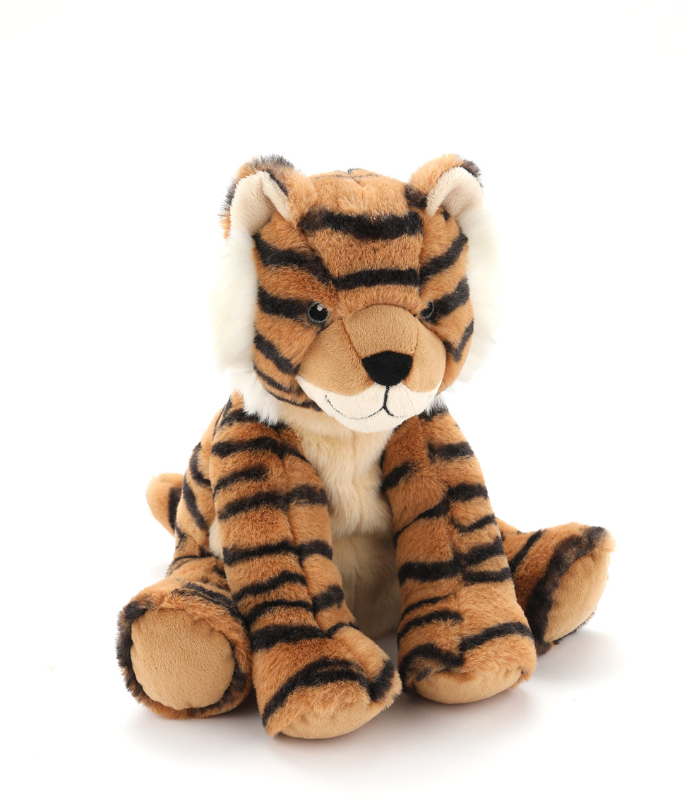 Tesh The Tiger Plush Toy - Soft & Cuddly Stuffed Animal for Kids, Perfect Gift for Birthdays & Holidays | Playtime, Nursery Decor, Comfort Companion
