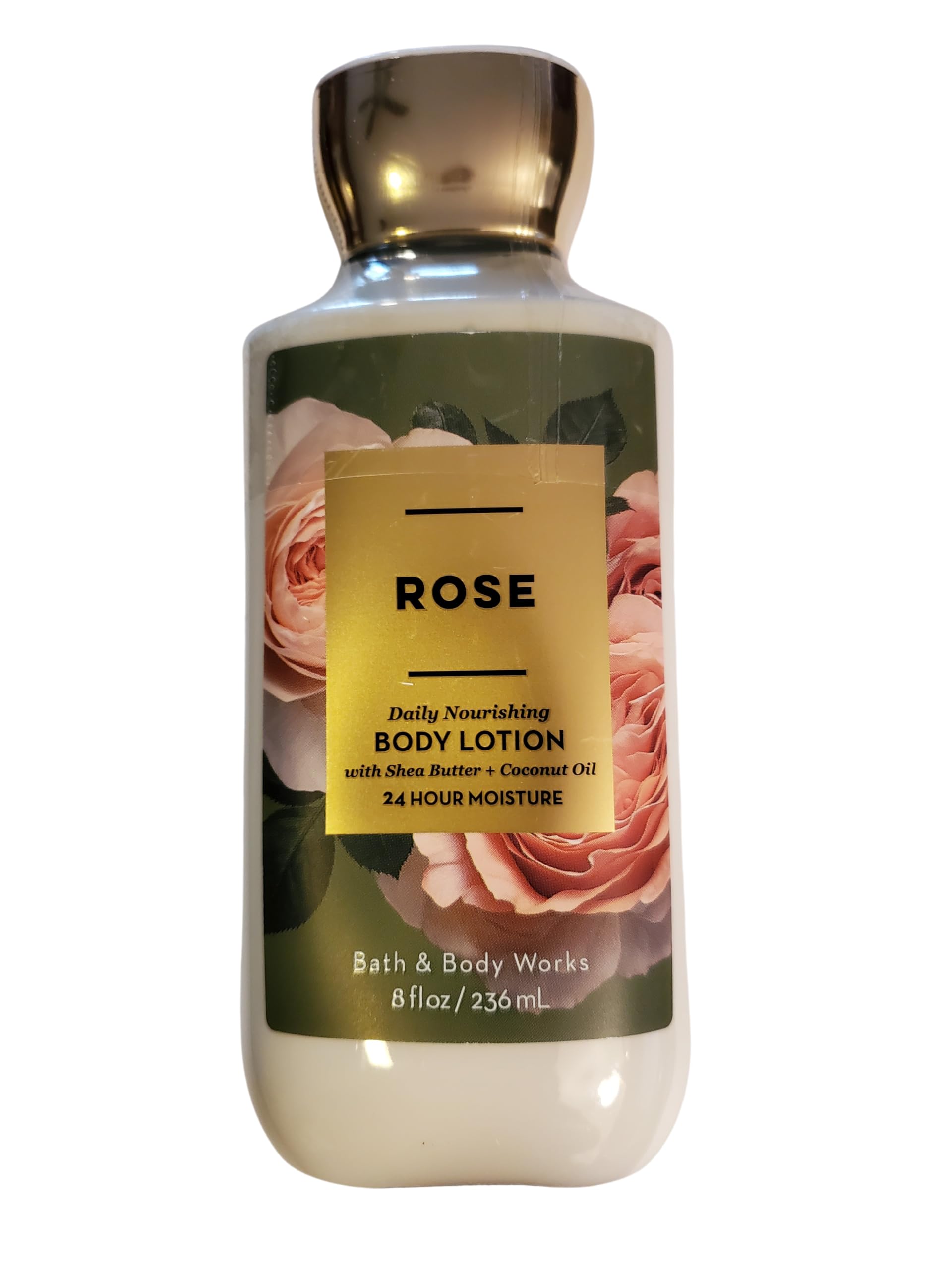 Bath & Body Works Rose Scented Body & Hand Lotion - 8oz Pack (Moisturizing, Hydrating) for Dry Skin Care, Gift Sets & Daily Use at Home, Office or Travel