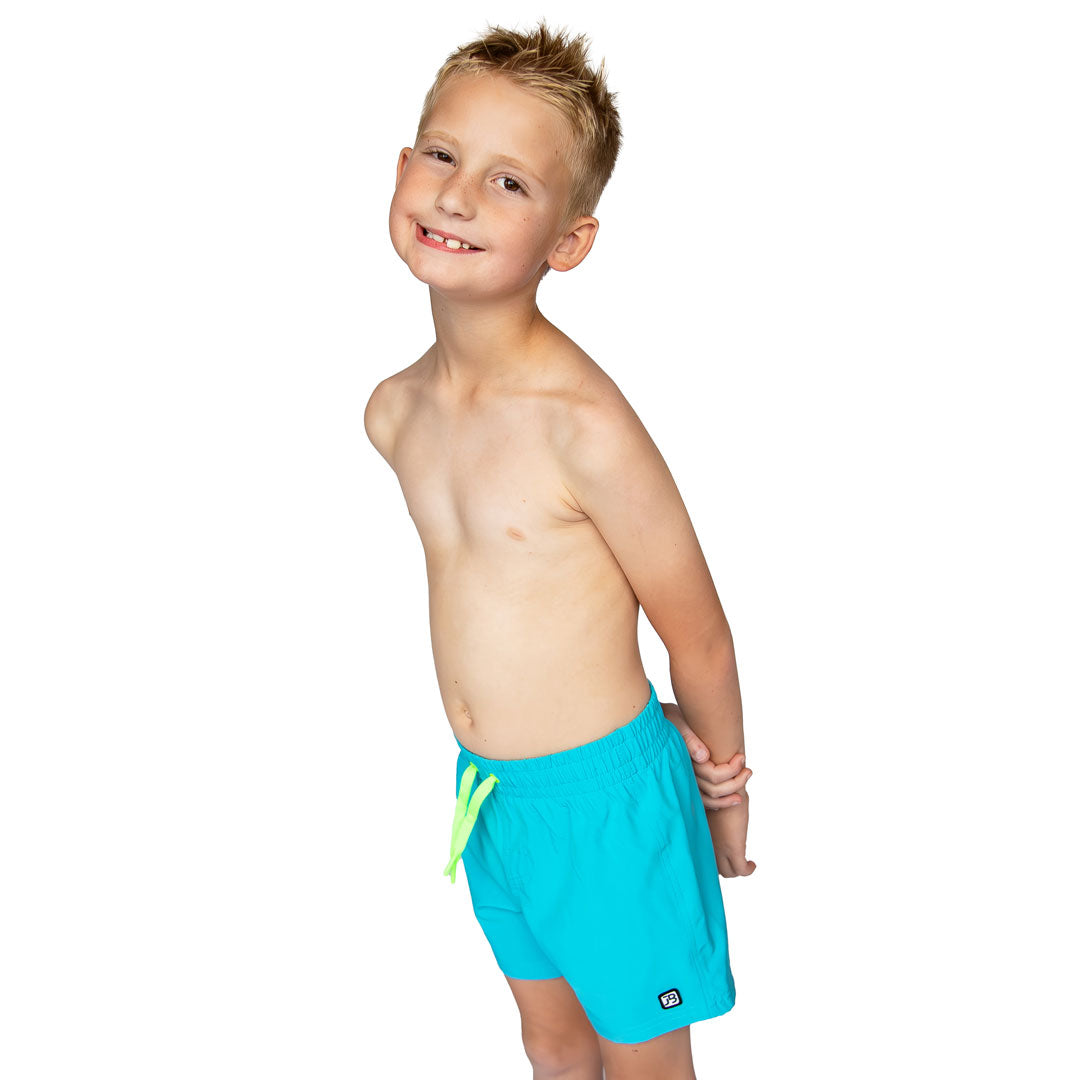 Boys' Reef Shorts - Quick-Dry Swim Trunks for Beach, Pool & Summer Outdoor Activities