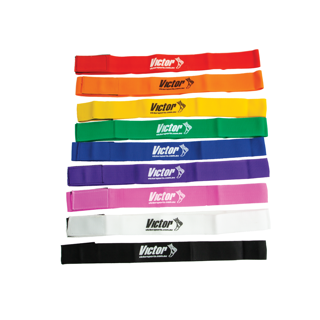 Victor Nylon Sash Belt with Velcro Closure - Adjustable Waistband for Karate, Martial Arts, Costumes and Uniforms | Perfect for Cosplay, Halloween & Sports Events