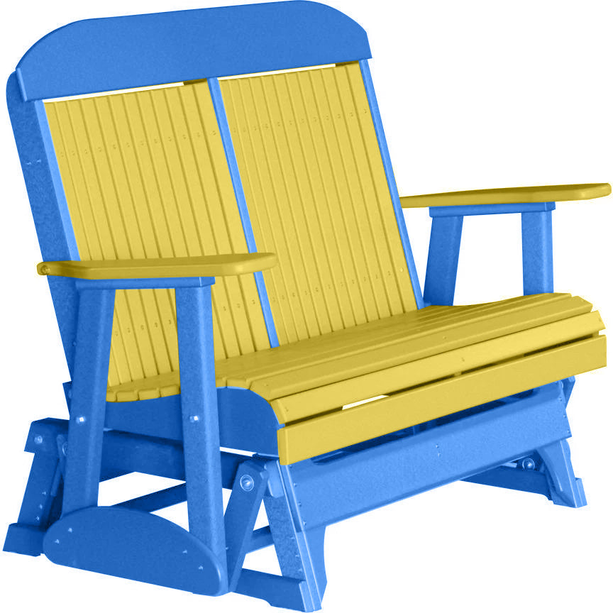 Yellow on Blue