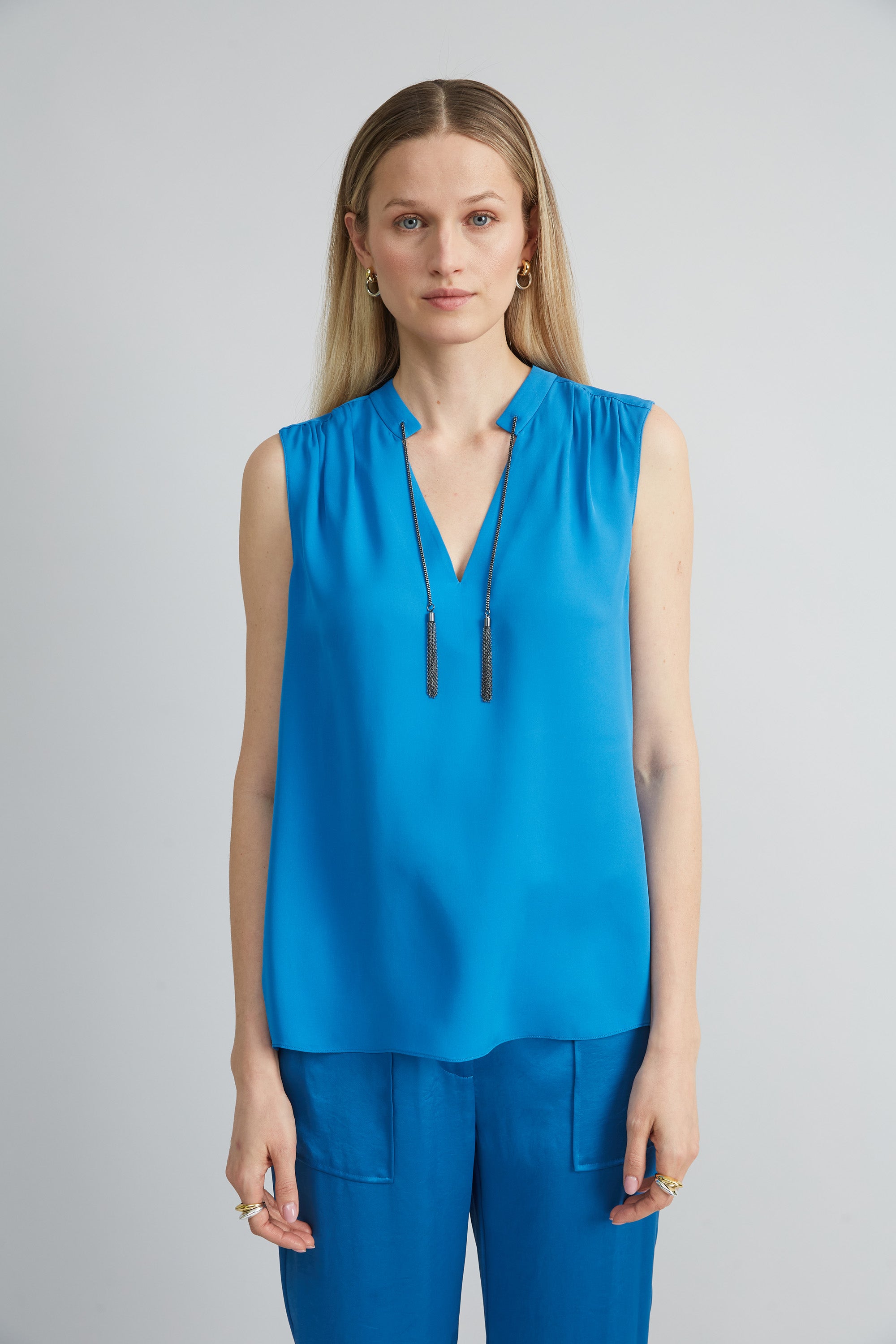 Luxury Silk Chain Shirt for Women - Elegant & Comfortable Blouse for Party, Wedding & Evening Wear