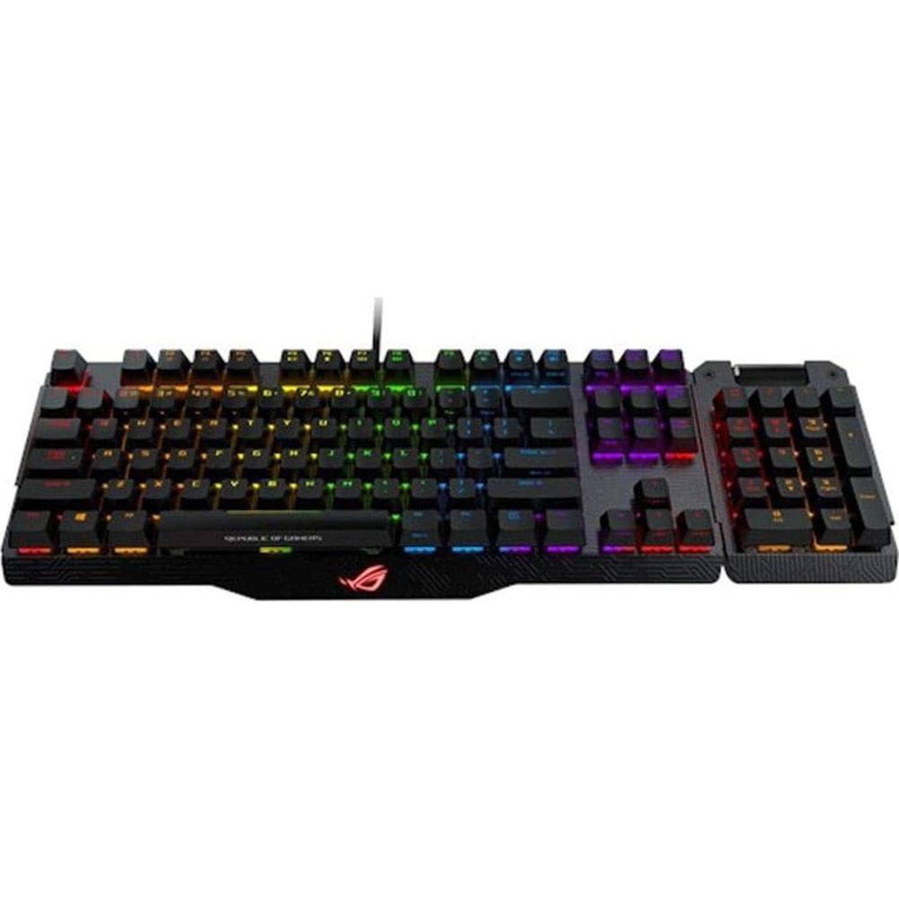ASUS ROG Claymore Core Mechanical Gaming Keyboard with Cherry MX Red Switches - Perfect for Esports, FPS & MMO Gaming