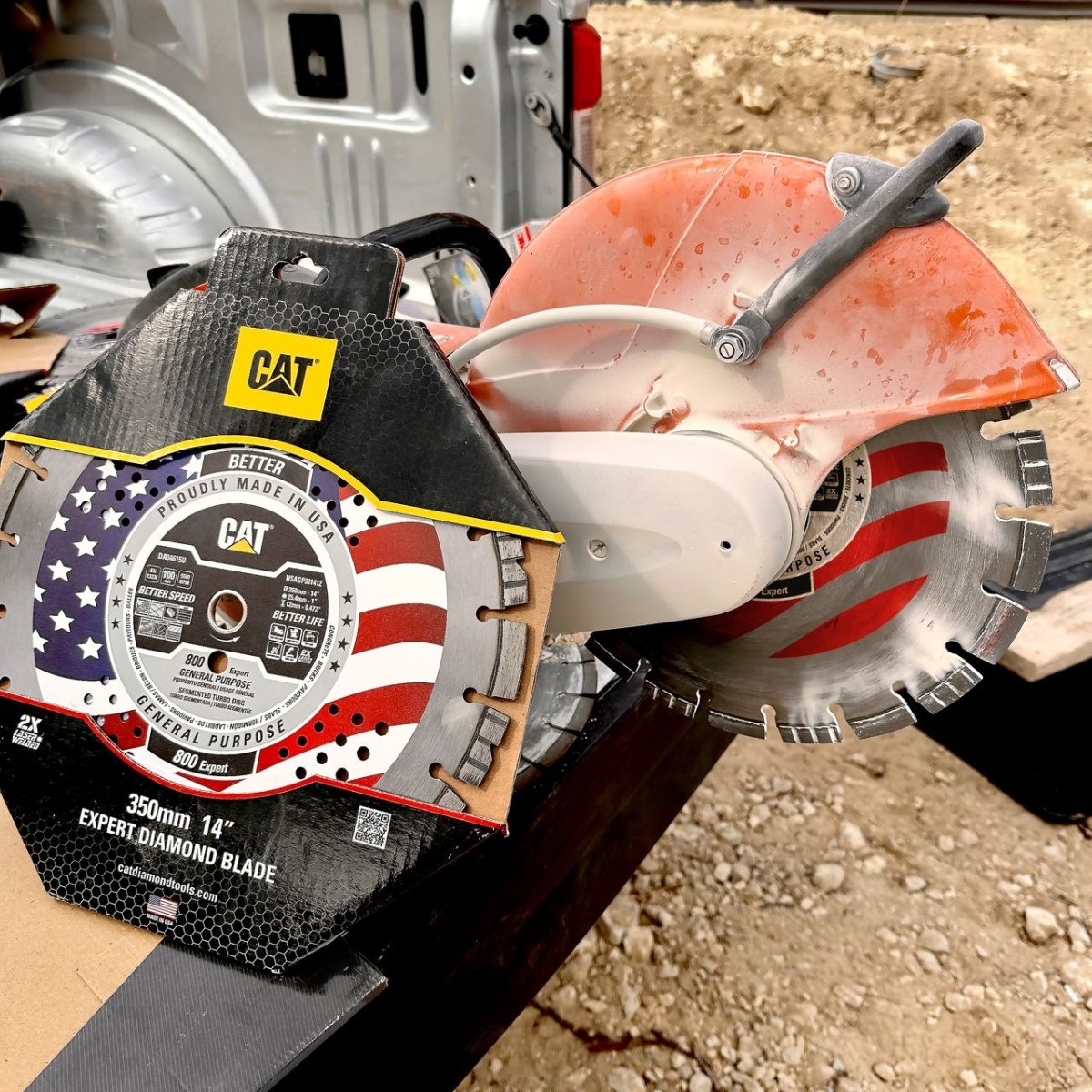 Cat® 800 Expert Diamond Blade - Premium General Purpose Cutting Disc for Concrete, Brick & Tile - Free Shipping - Perfect for Construction, Masonry & DIY Home Projects