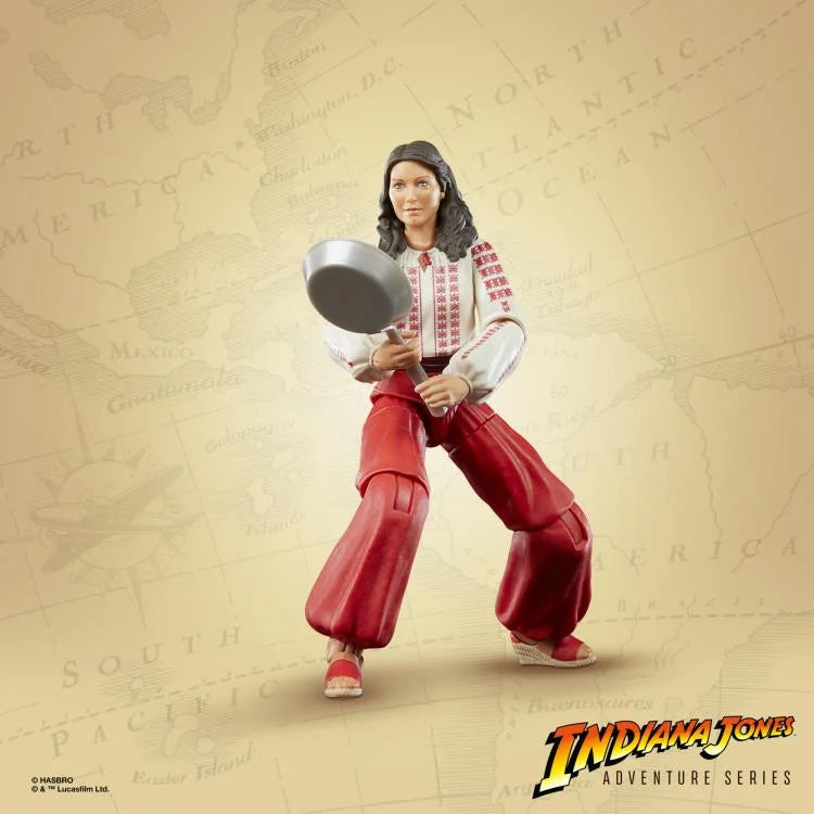 Marion Ravenwood Action Figure - Raiders of the Lost Ark Indiana Jones Adventure Series Collectible Toy for Movie Fans and Display