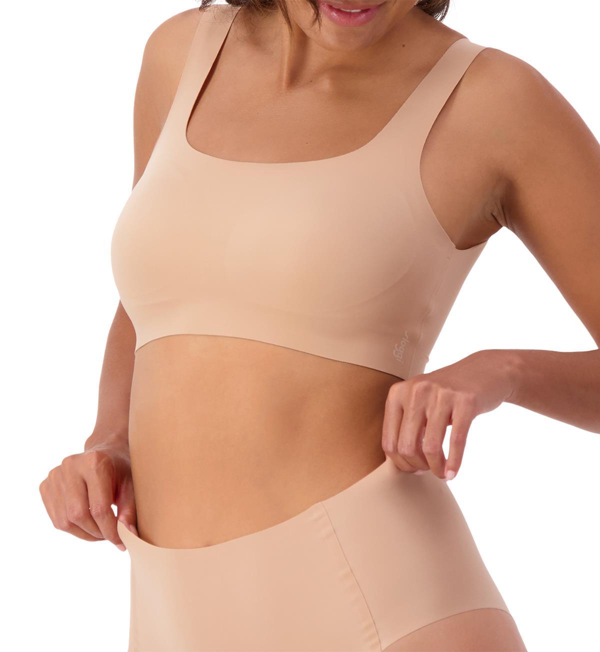 SLOGGI ZERO FEEL 2.0 Seamless Comfort Bra - Ultra Soft Wireless Bralette for Everyday Wear | Perfect for Yoga, Lounge & Sleep