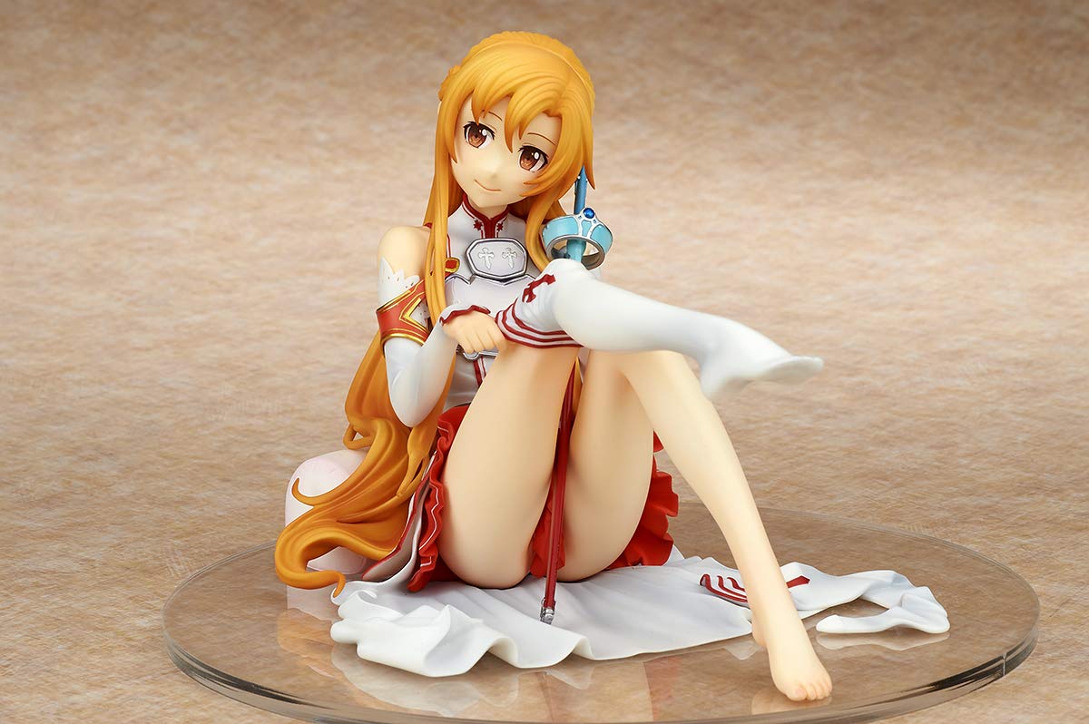 Sword Art Online Asuna 1/7 Scale Anime Figure - Premium Collectible Statue for Anime Fans & SAO Merchandise Lovers | Perfect for Display, Gaming Room Decor, and Otaku Collections