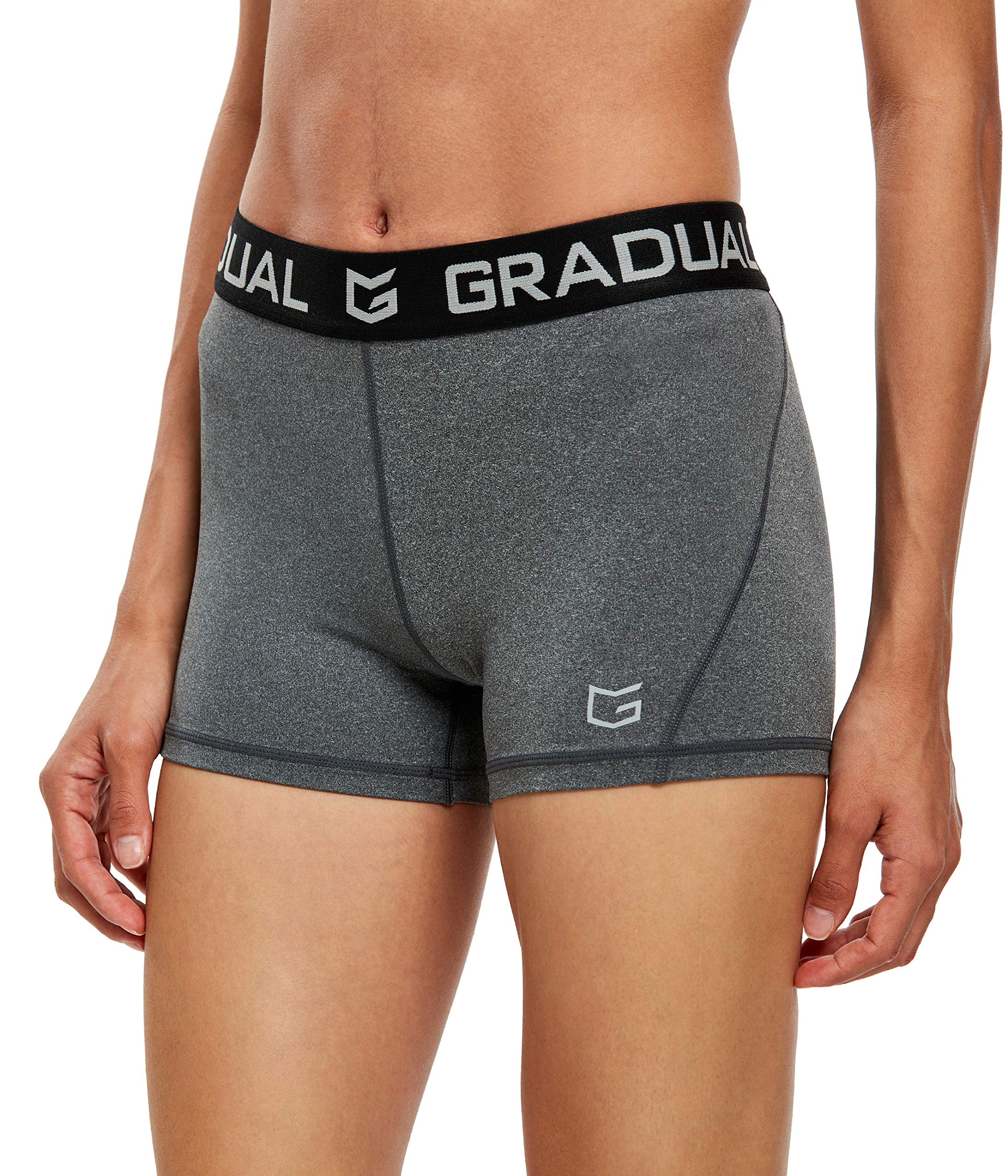 Best Women's Spandex Compression Volleyball Shorts - 3
