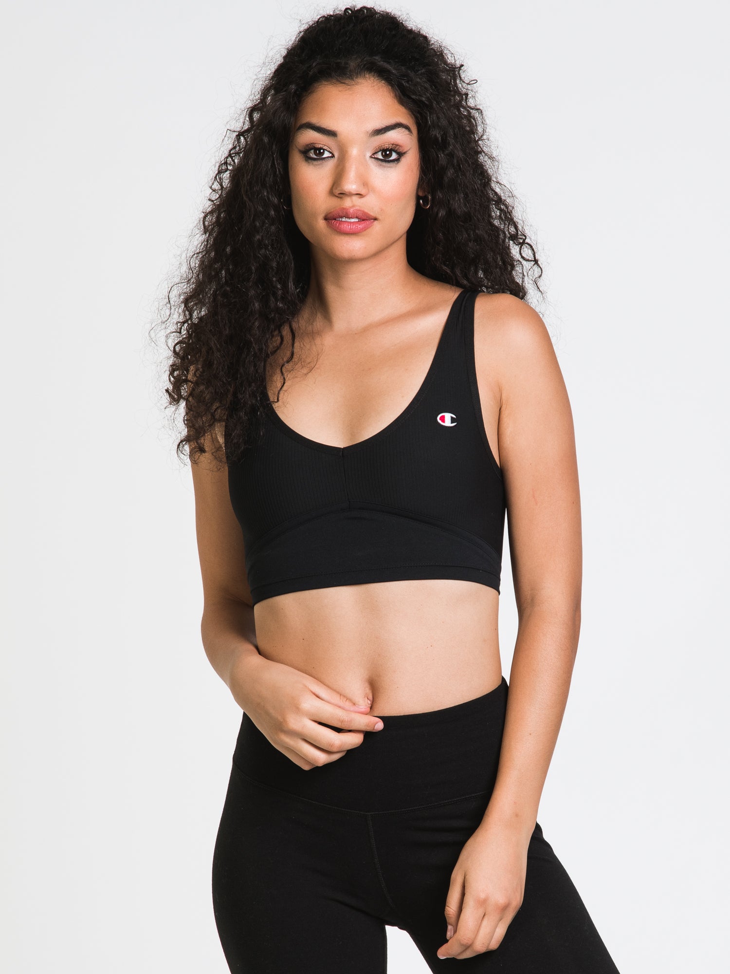 Champion Rib 'C' Tank Top - Women's Athletic Workout Shirt for Gym, Running & Casual Wear - Clearance Sale