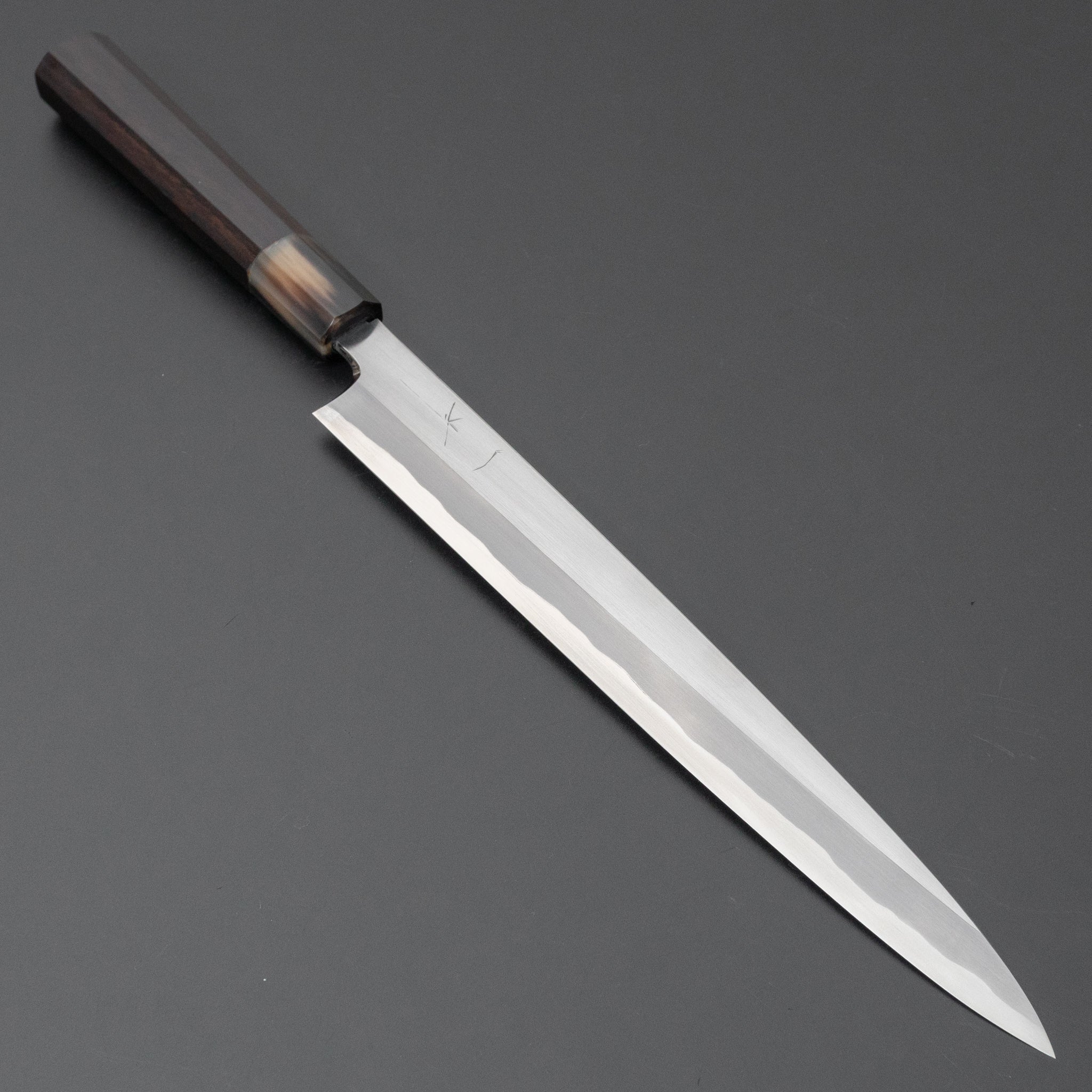 Hitohira Togashi White #1 Tachi Yanagiba 270mm Japanese Sushi Knife with Ebony Wood Handle & Saya - Premium Sashimi & Sushi Preparation Tool for Professional Chefs & Home Cooks