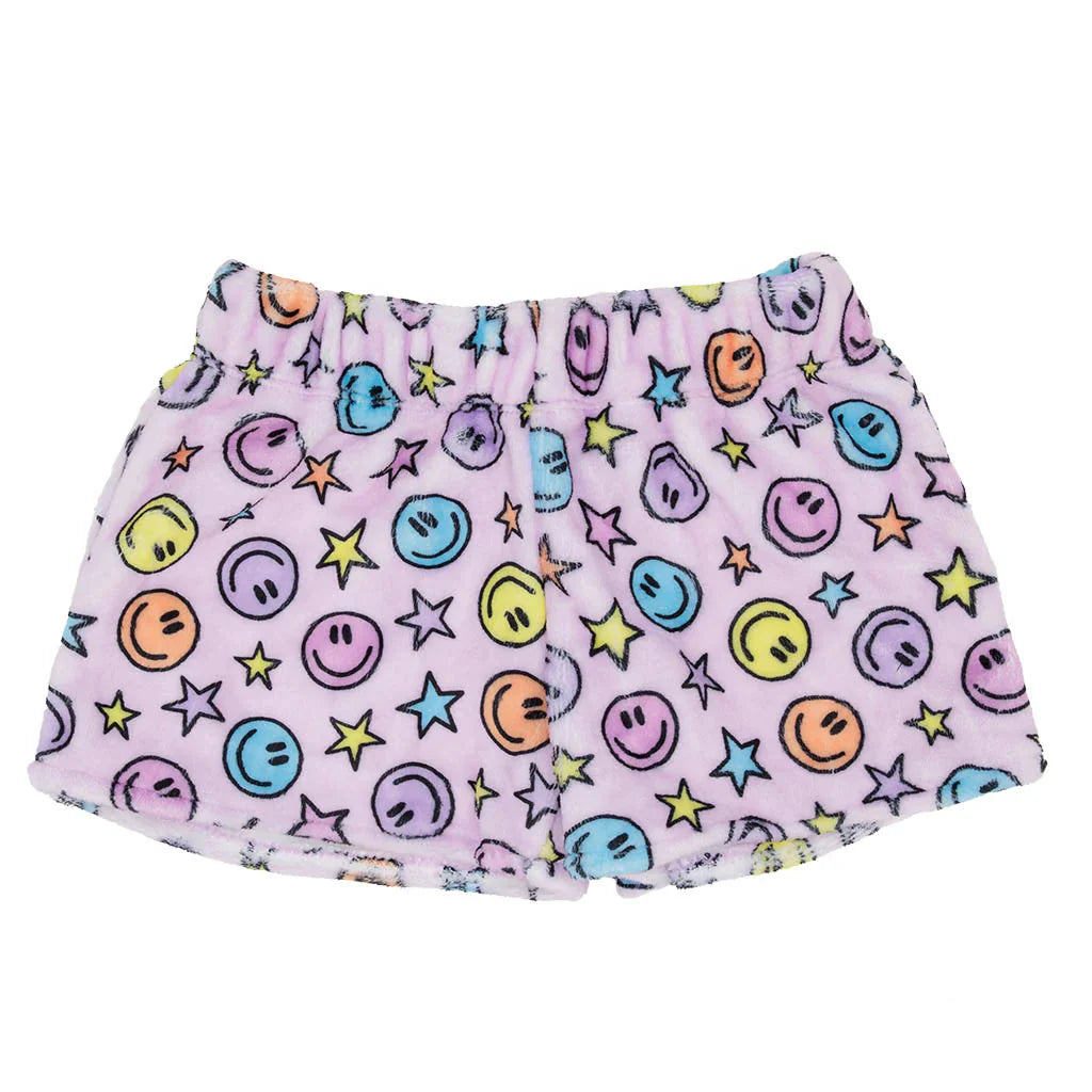 Soft Fuzzy Shorts for Girls - Cozy Fleece Lounge Shorts for Kids - Perfect for Sleepovers, Playtime & Relaxing at Home