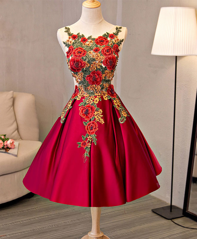 Elegant A-Line Lace Short Prom Dress for Women - Perfect for Homecoming, Cocktail Parties & Special Occasions