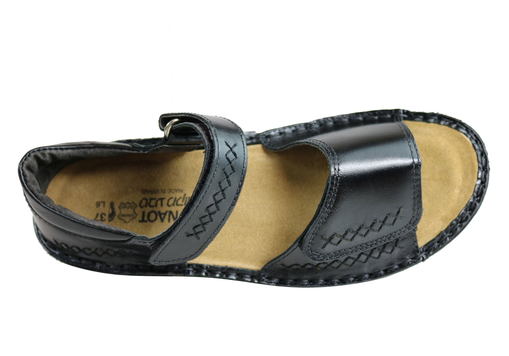 Naot Norel Women's Comfort Cushioned Orthotic Friendly Leather Sandals - Supportive Walking Shoes for Travel, Work & Everyday Wear