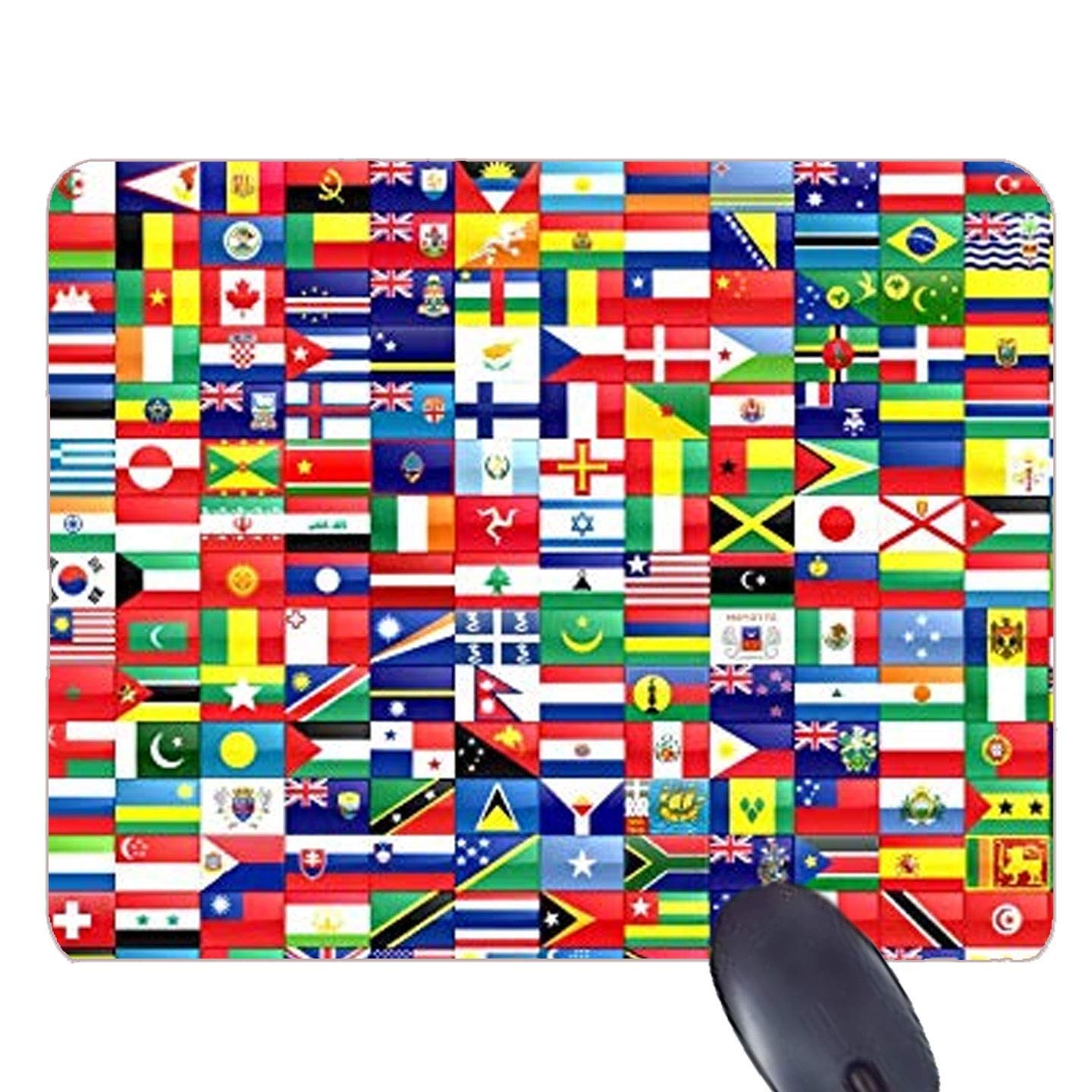 Belarus Flag Mouse Pad - Non-Slip Rubber Base Computer Mousepad for Office & Gaming - Perfect for Home, Office, and School Use