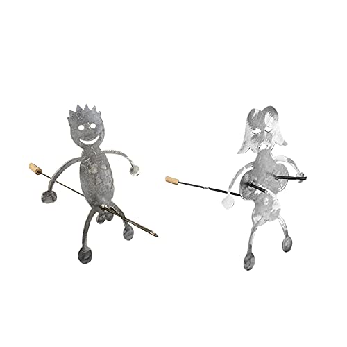 Premium Stainless Steel Hot Dog & Marshmallow Roasting Sticks - Fun Shaped Campfire Forks for BBQ, Bonfire & Grill - Durable Metal Cooking Tools for Outdoor Camping, Picnics & Backyard Parties
