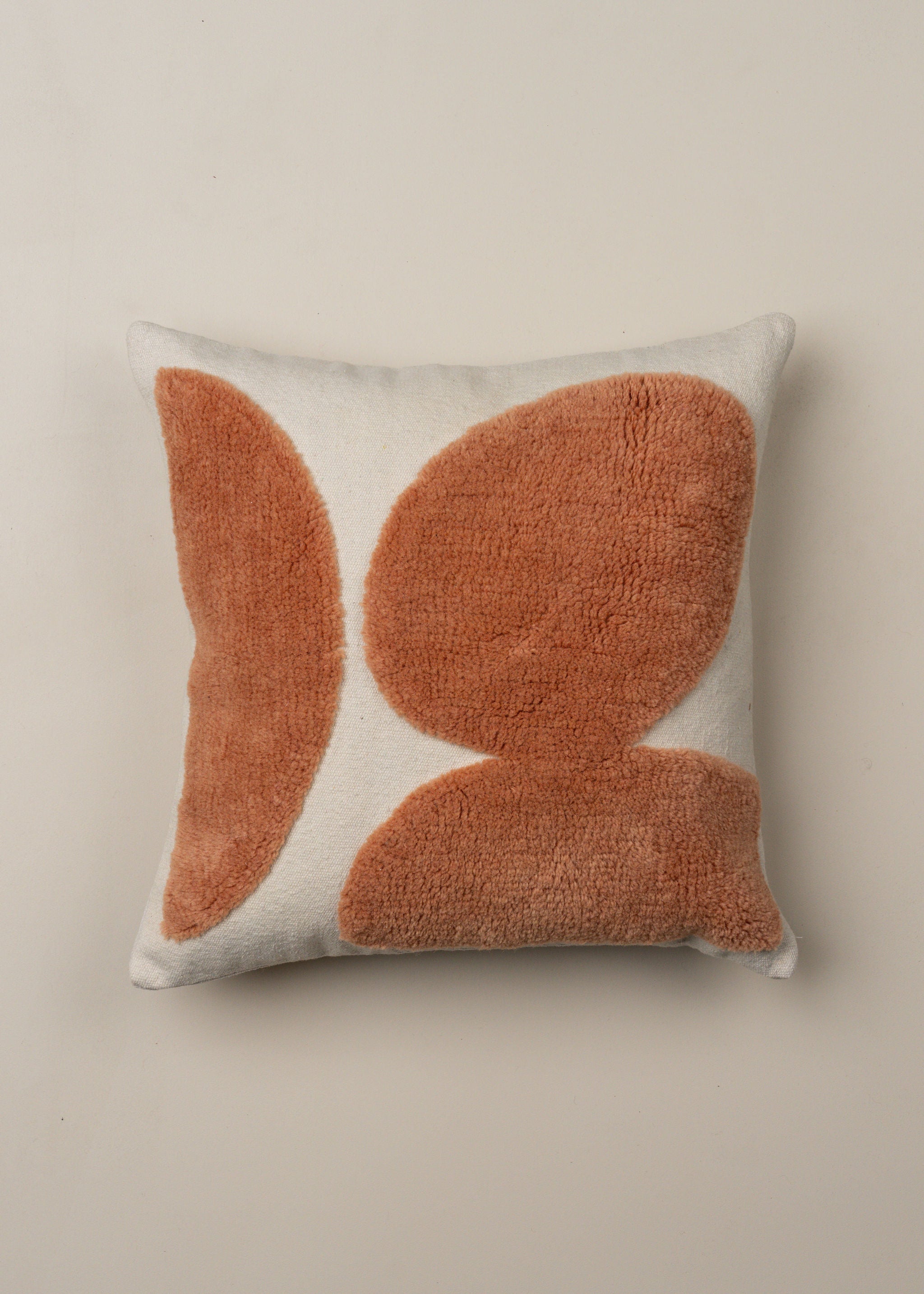 Abstract Square Cushion Cover - Modern Terracotta Home Decor Pillow Case for Living Room, Bedroom, and Outdoor Furniture