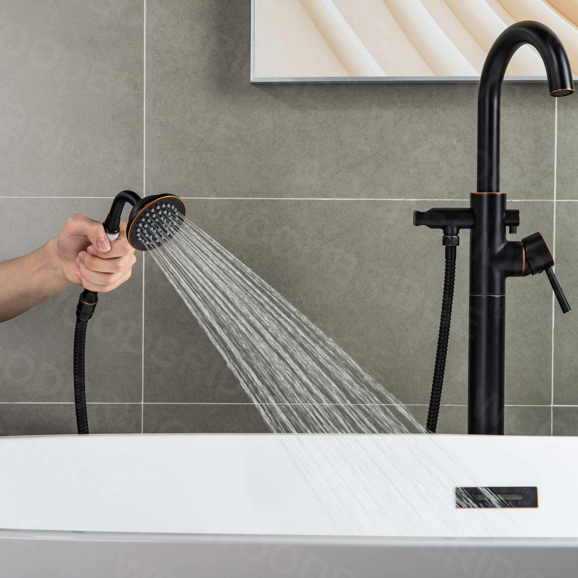 WOODBRIDGE F0010ORBVT Oil-Rubbed Bronze Bathroom Faucet - 10 3/4