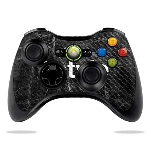 Premium Carbon Fiber Skin for Microsoft Xbox 360 Controller - Protective & Durable Textured Cover | Easy to Apply & Remove | Made in USA | Perfect for Gaming, Customization & Controller Protection
