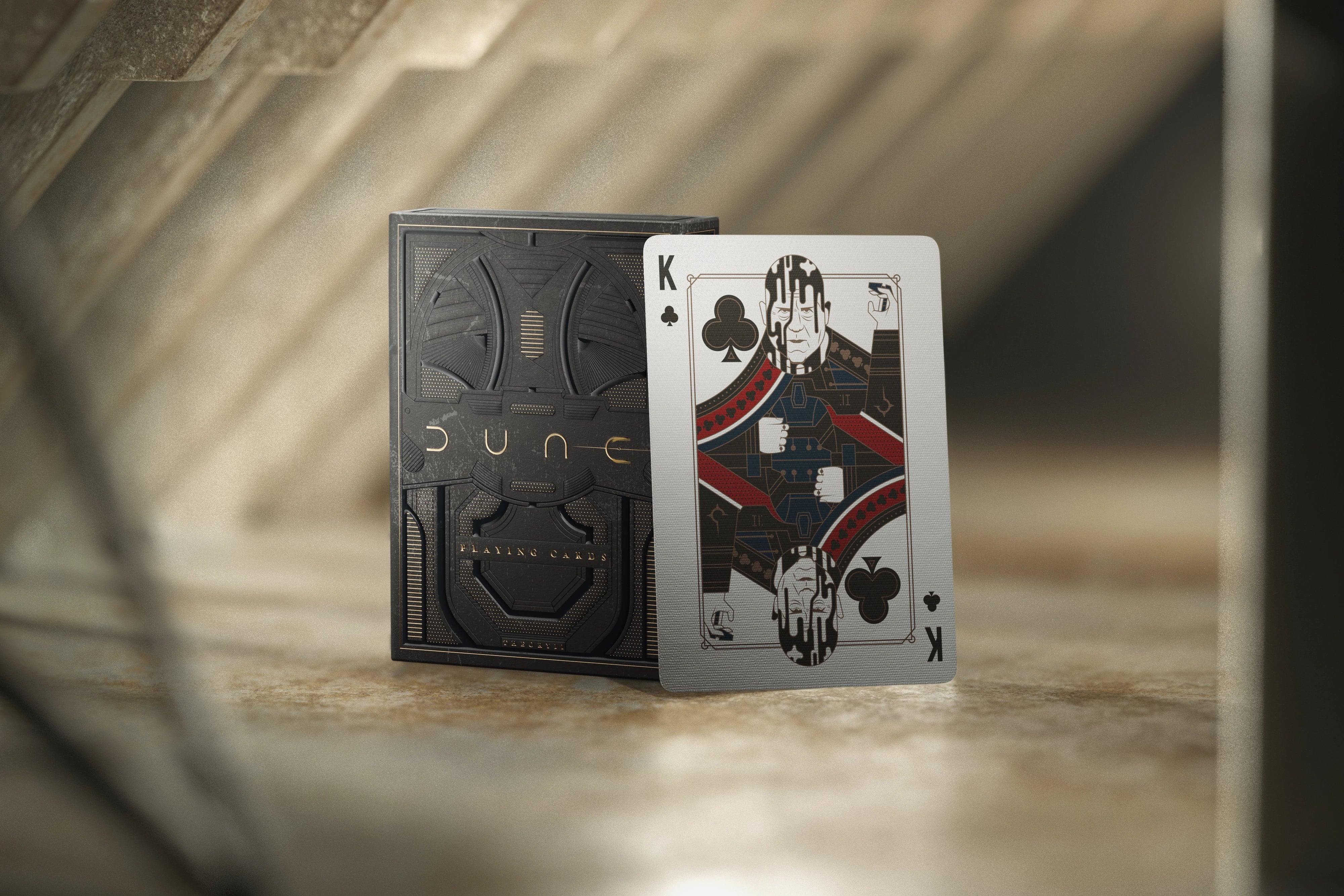 Premium Dune Playing Cards by Theory11 - Official Licensed Deck for Collectors, Cardistry & Magic Tricks - Perfect for Game Nights, Gifts & Fans of the Sci-Fi Classic