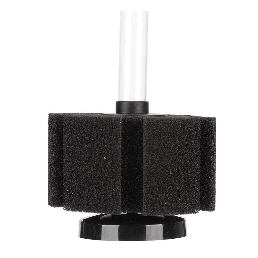 Premium Biochemical Sponge Filter for Aquariums - High-Efficiency Fish Tank Filter with Air Pipe & Super Aquarium Cotton - Ideal for Freshwater & Saltwater Tanks, Shrimp Tanks, and Breeding Aquariums